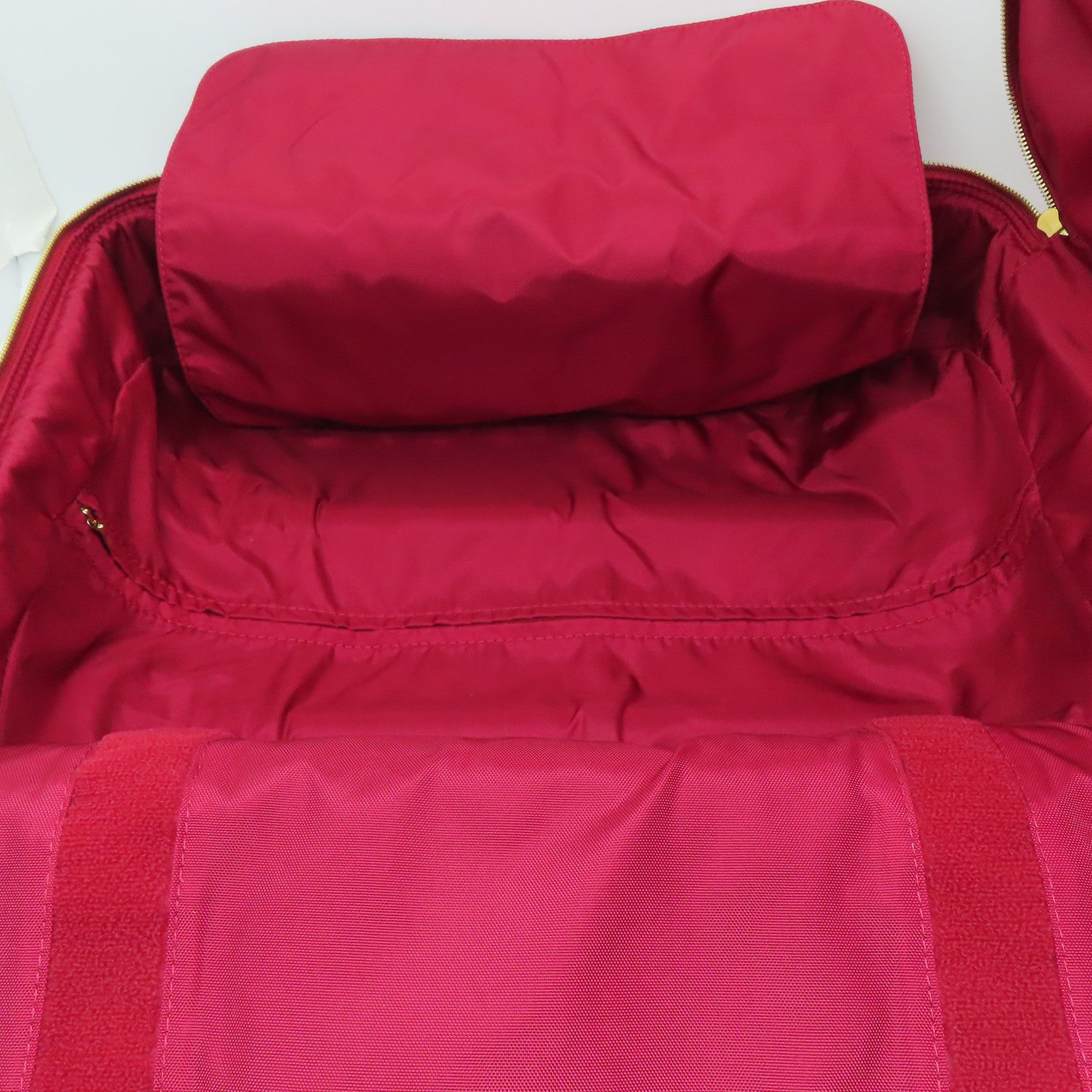 LOUIS VUITTON [Sharp Discount] Vernis Pegase 45 Gold Buckle Luggage Red