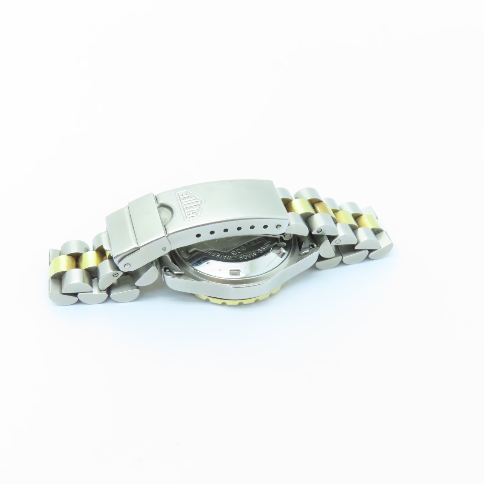 TAG HEUER Professional不鏽鋼手錶石英機芯金色/白色