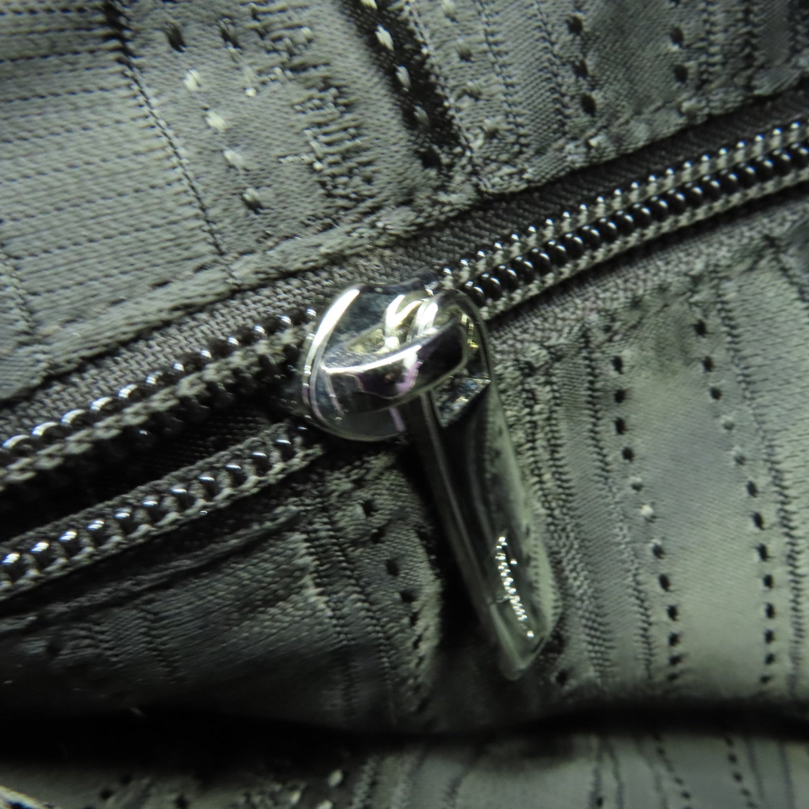 Salvatore Ferragamo cowhide leather Tote Bag silver buckle handle bag purple