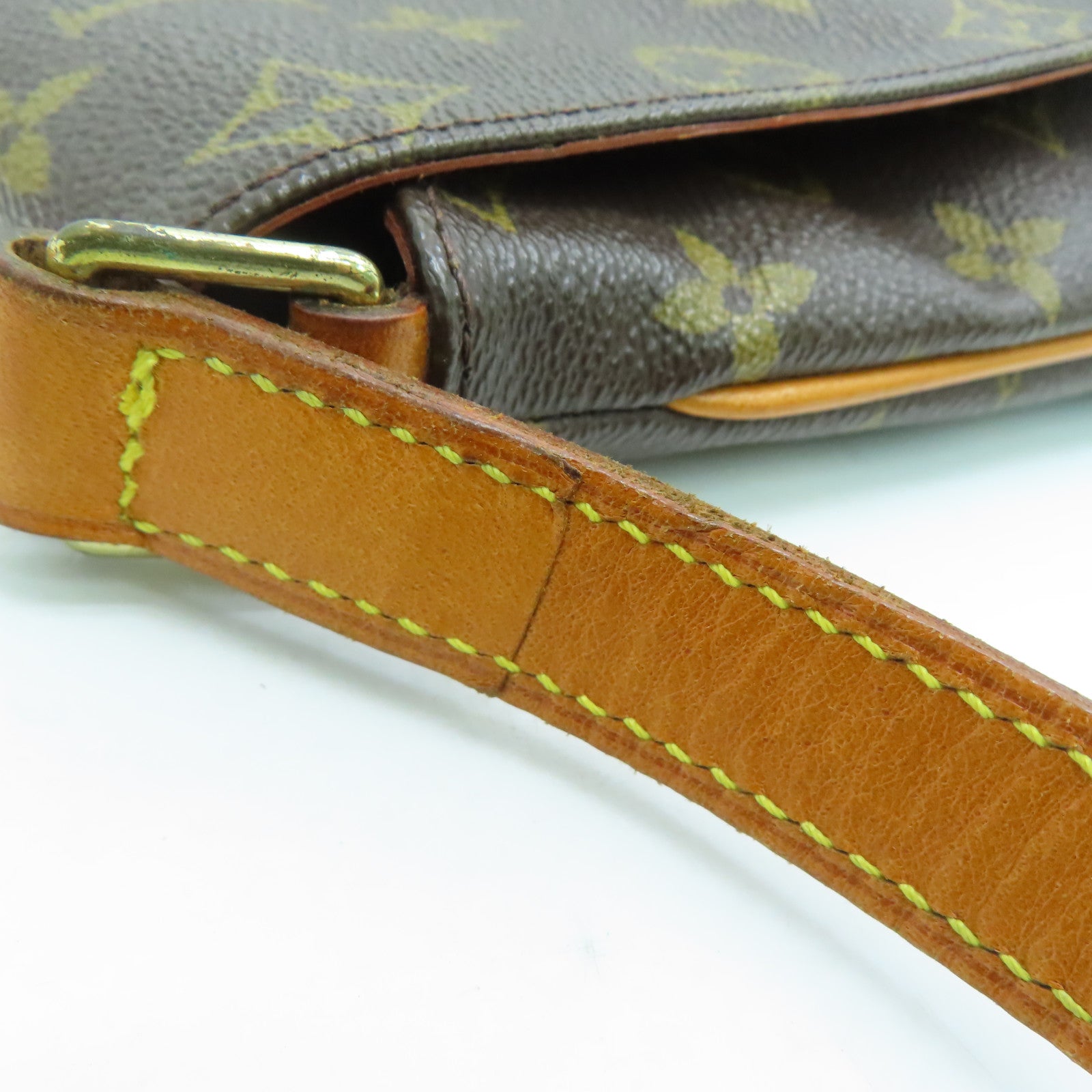 LOUIS VUITTON Monogram Musette Salsa金扣肩背袋啡色