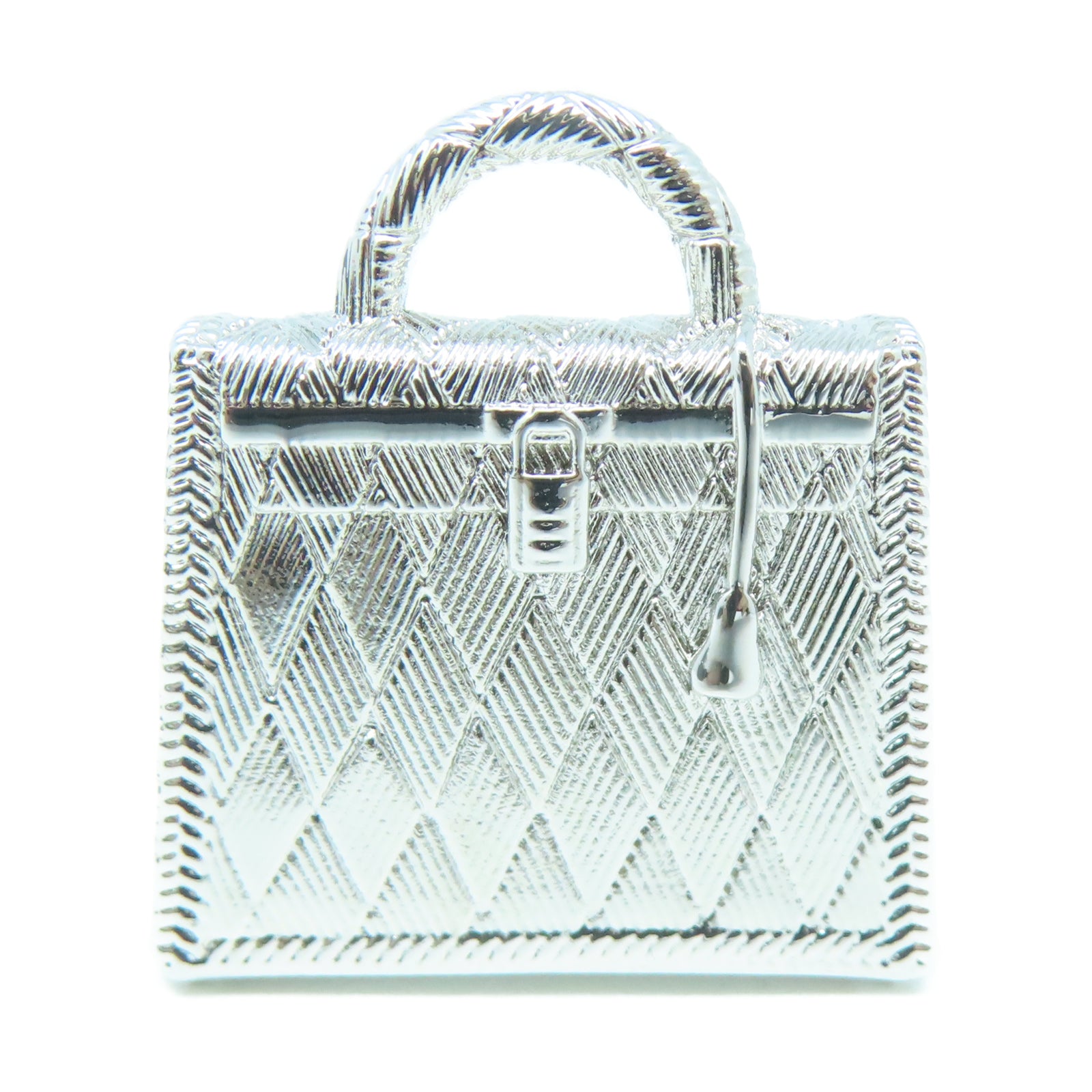 HERMES 【激減優惠】金屬Charm GD 0139掛飾銀色