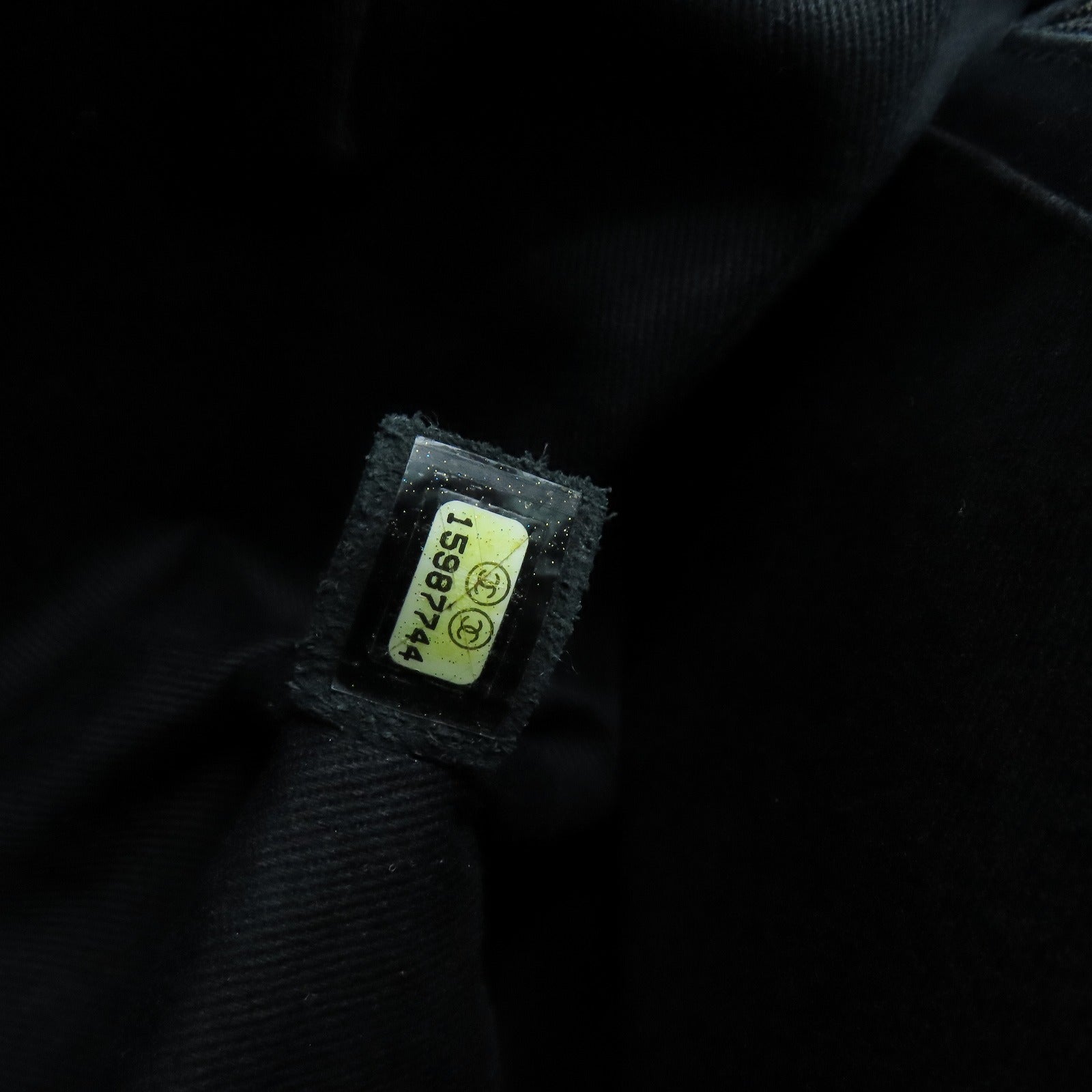 CHANEL 菱格羊皮皮革Shoulder Bag银扣链带手挽肩背两用袋黑色