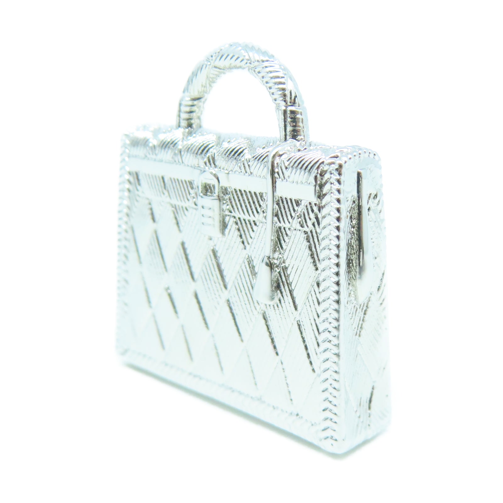 HERMES 【激減優惠】金屬Charm GD 0139掛飾銀色