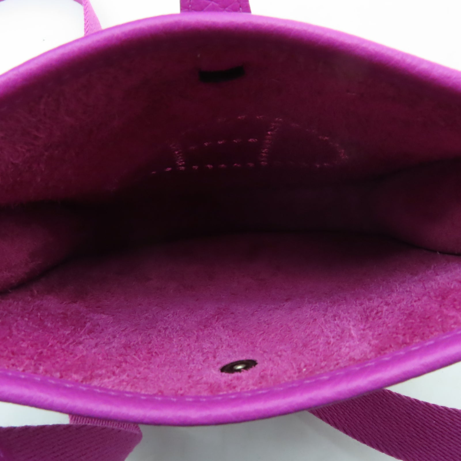 HERMES Clemence皮革Evelyne TPM銀扣肩背袋Rose Pourpre玫瑰紫色