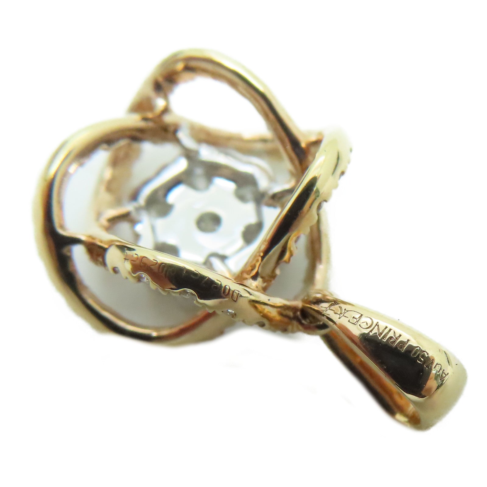 JEWELRY 【激減優惠】18K玫瑰金Diamond Pendant Top墜飾