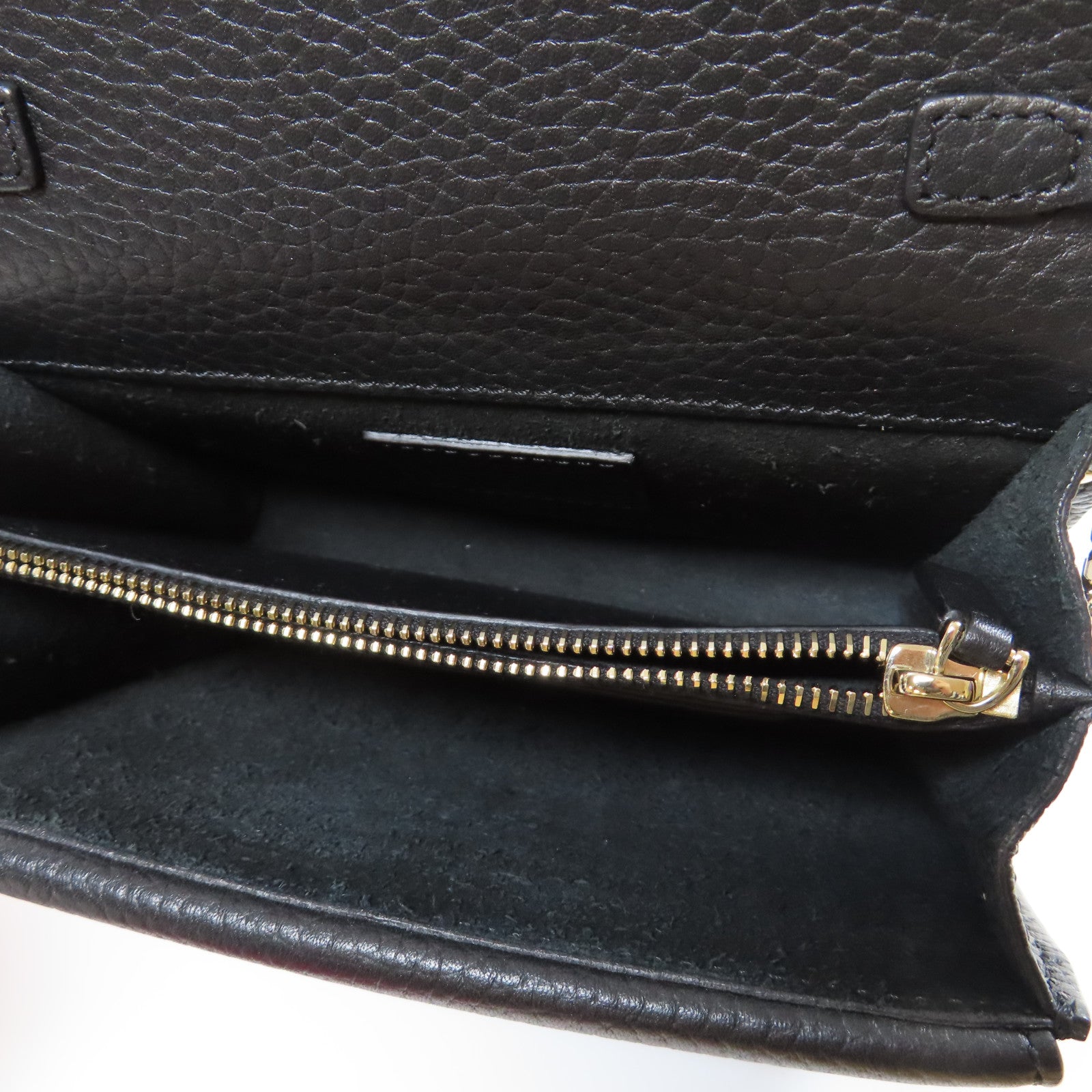 Valentino 牛皮皮革Chain Shoulder Bag金扣鏈帶肩背袋黑色