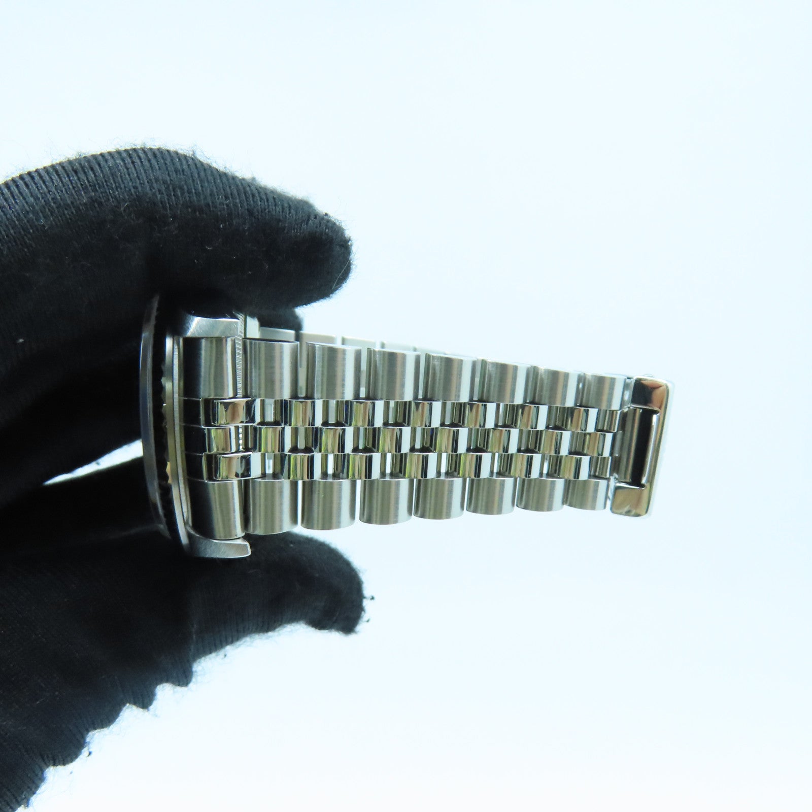 ROLEX Datejust 18K白金/不鏽鋼手錶自動機芯米色