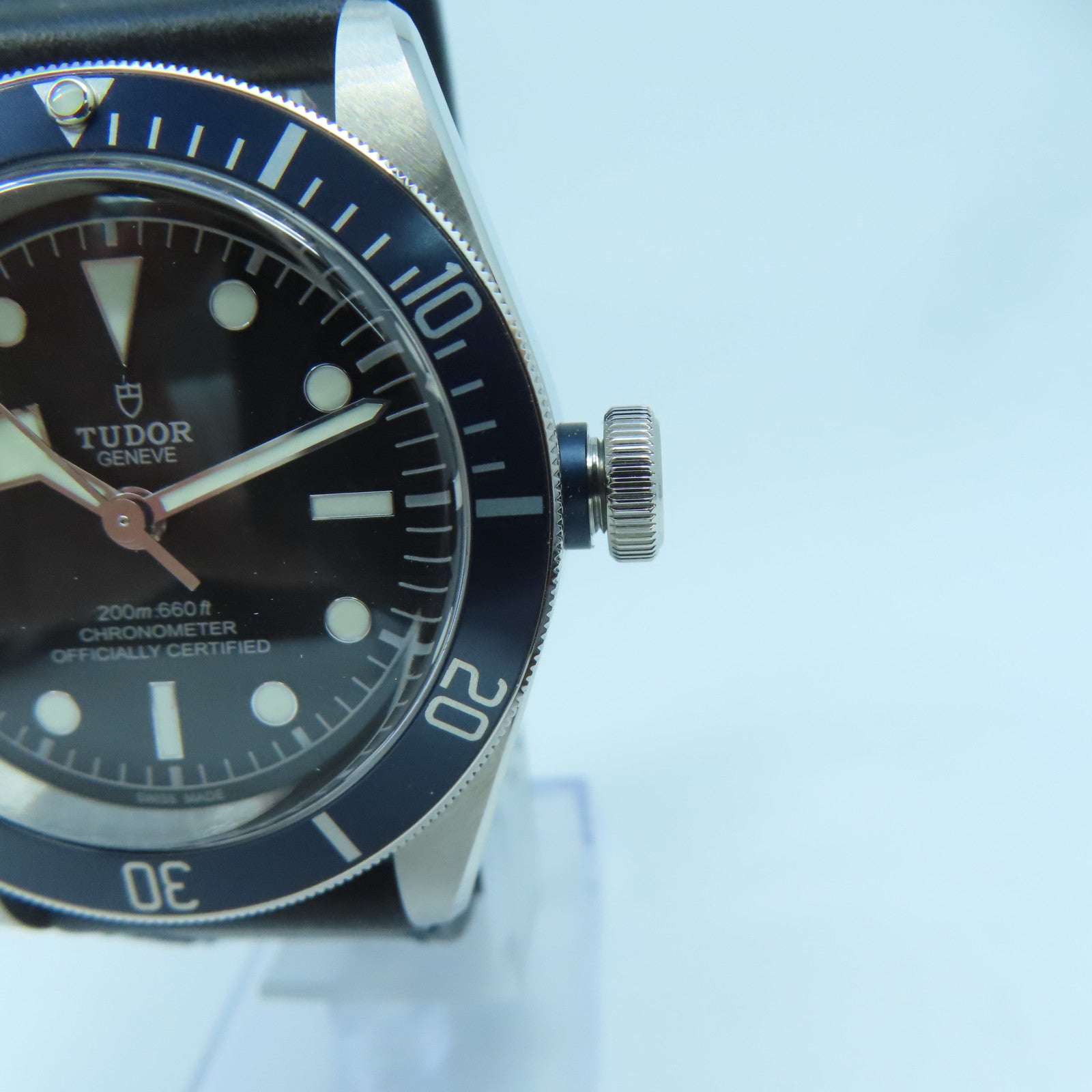 TUDOR Black Bay不鏽鋼手錶自動機芯藍色/銀色