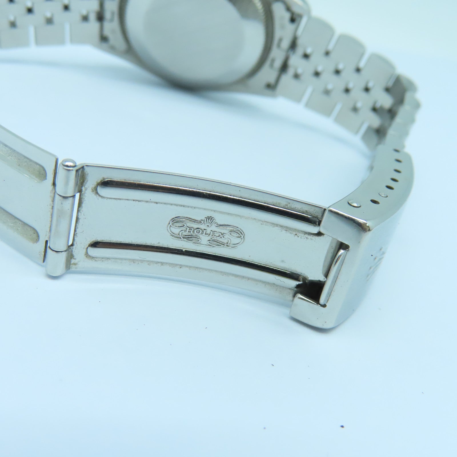 ROLEX Datejust 18K White Gold/Stainless Steel Watch Automatic Movement Pink