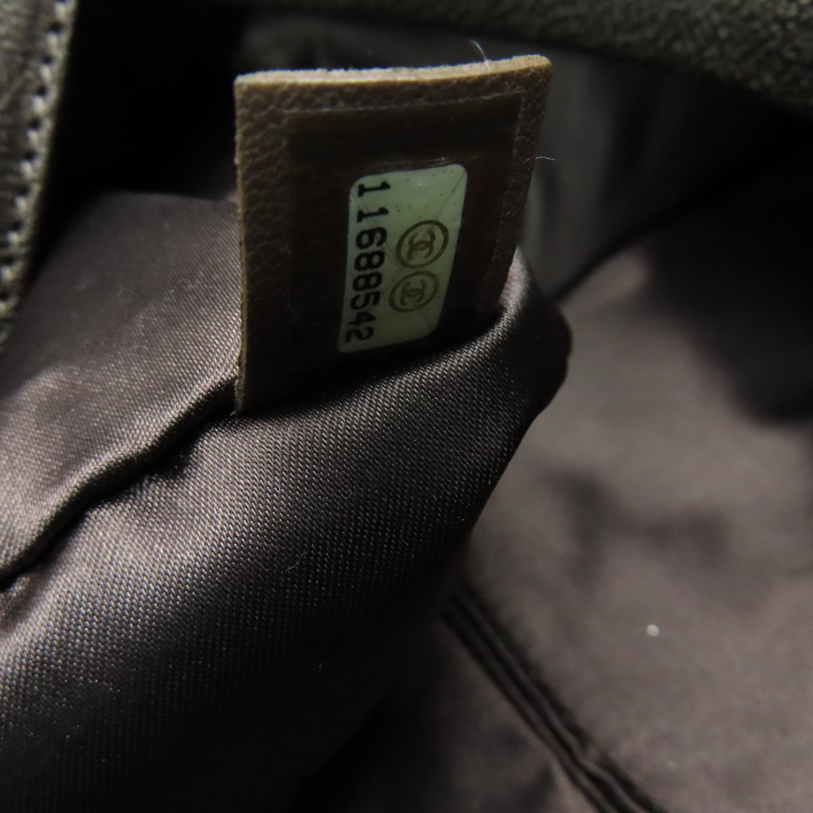 CHANEL菱格牛皮皮革Shoulder Bag肩背袋啡色