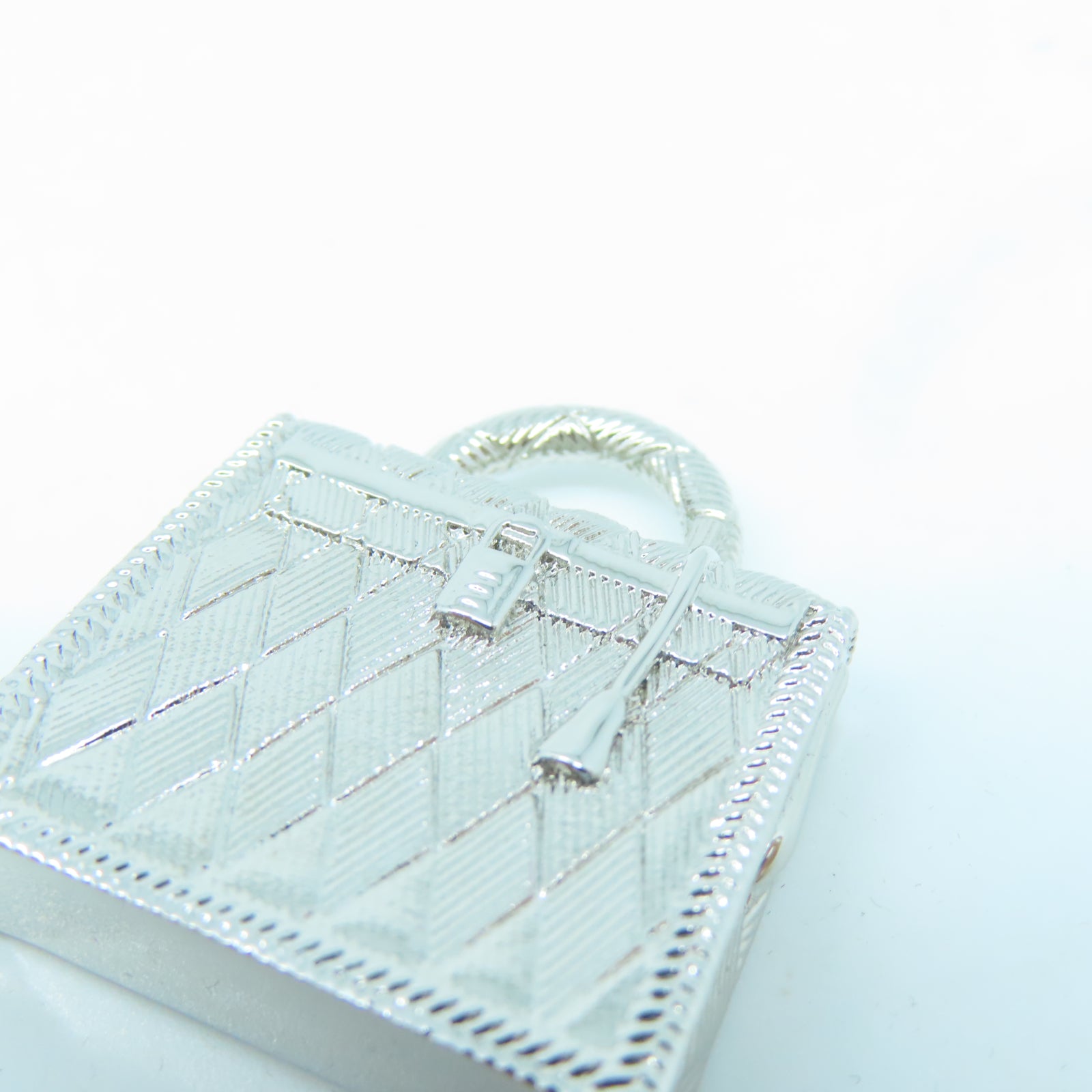 HERMES 【激減優惠】金屬Charm GD 0139掛飾銀色
