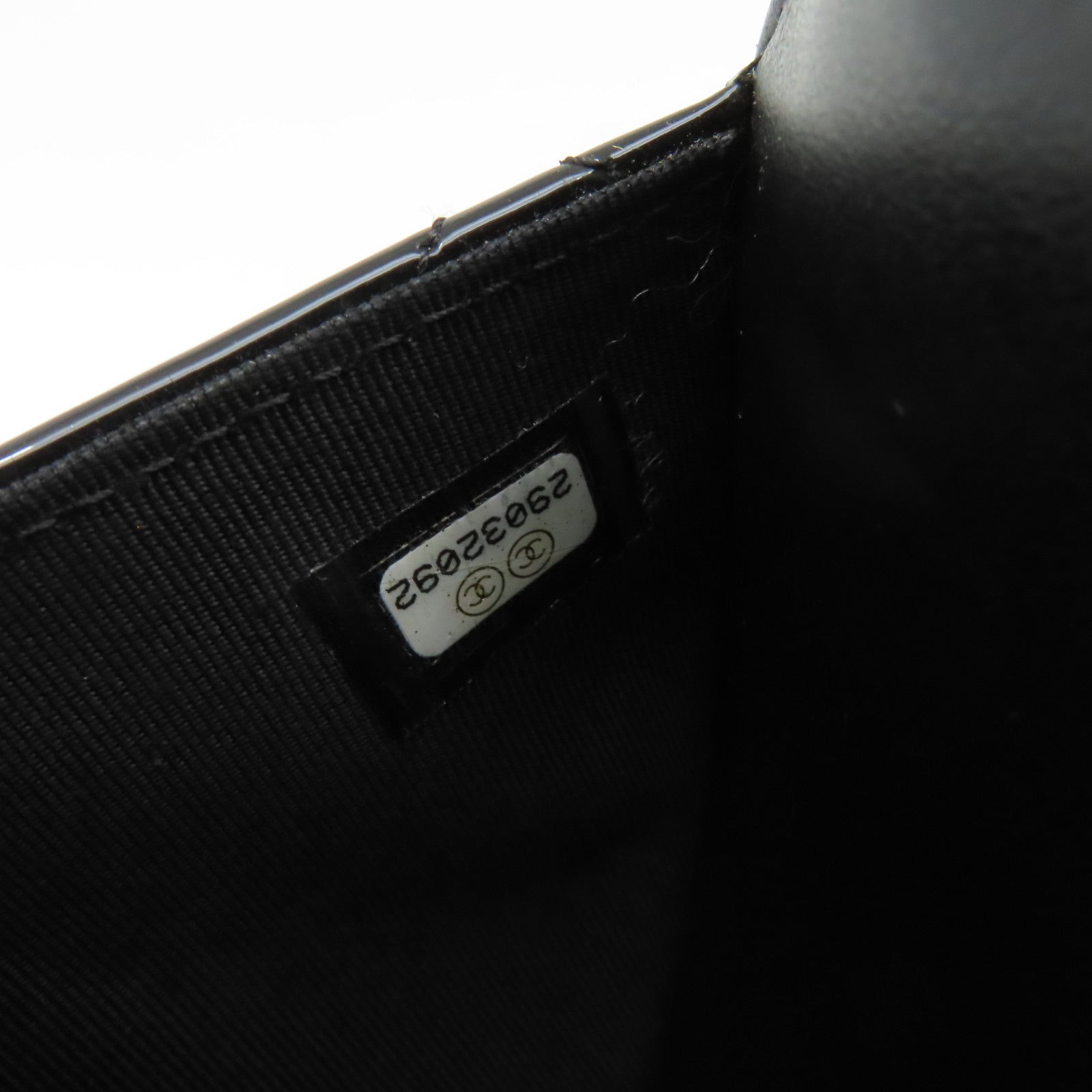 CHANEL 菱格漆皮皮革WOC Wallet On Chain Shoulder Bag銀扣鏈帶肩背袋粉紅色/黑色