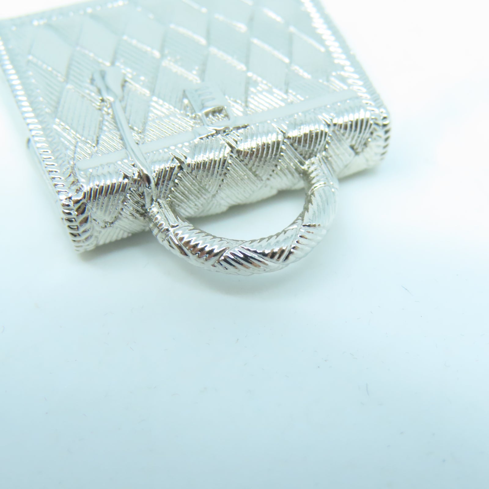 HERMES 【激減優惠】金屬Charm GD 0139掛飾銀色