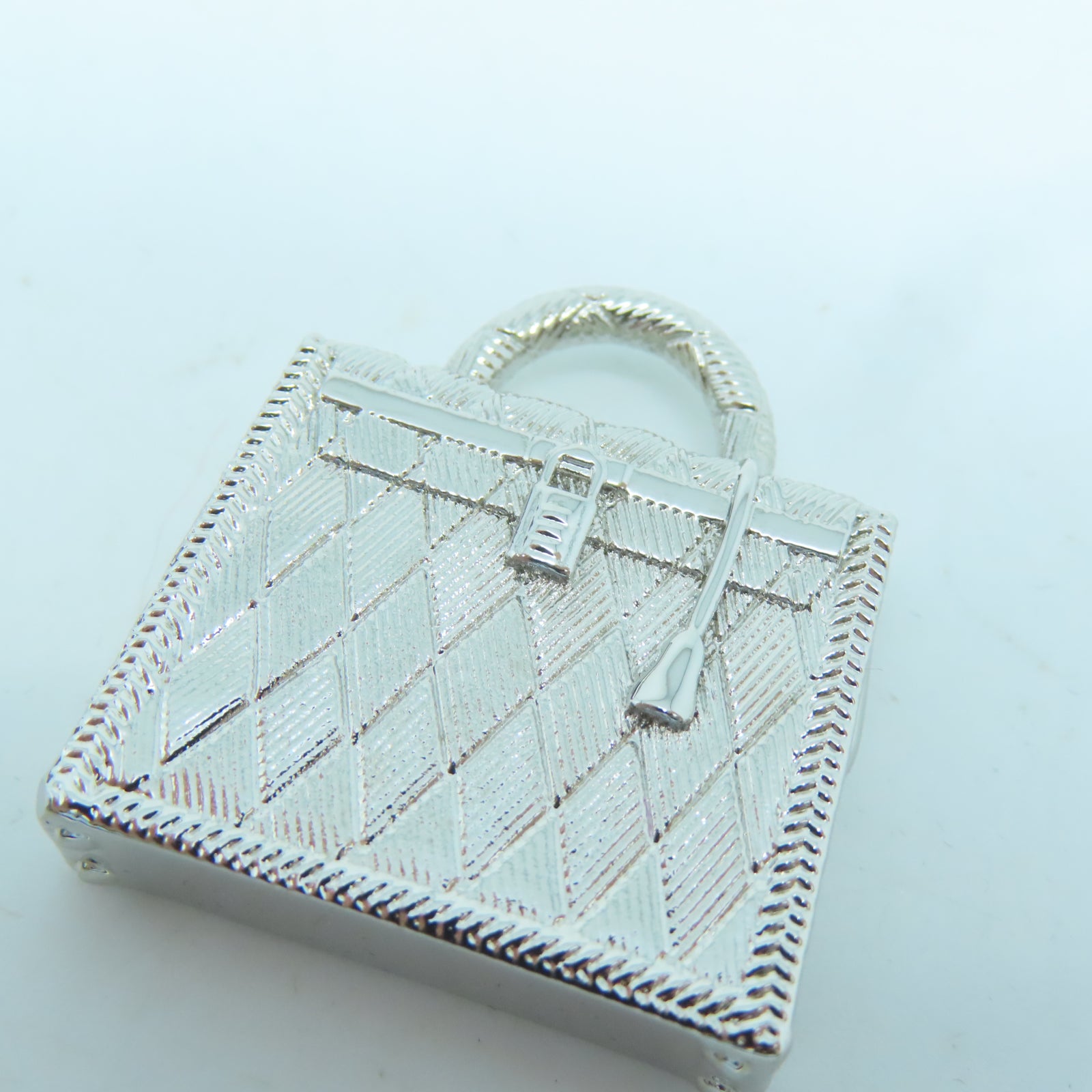 HERMES 【激減優惠】金屬Charm GD 0139掛飾銀色