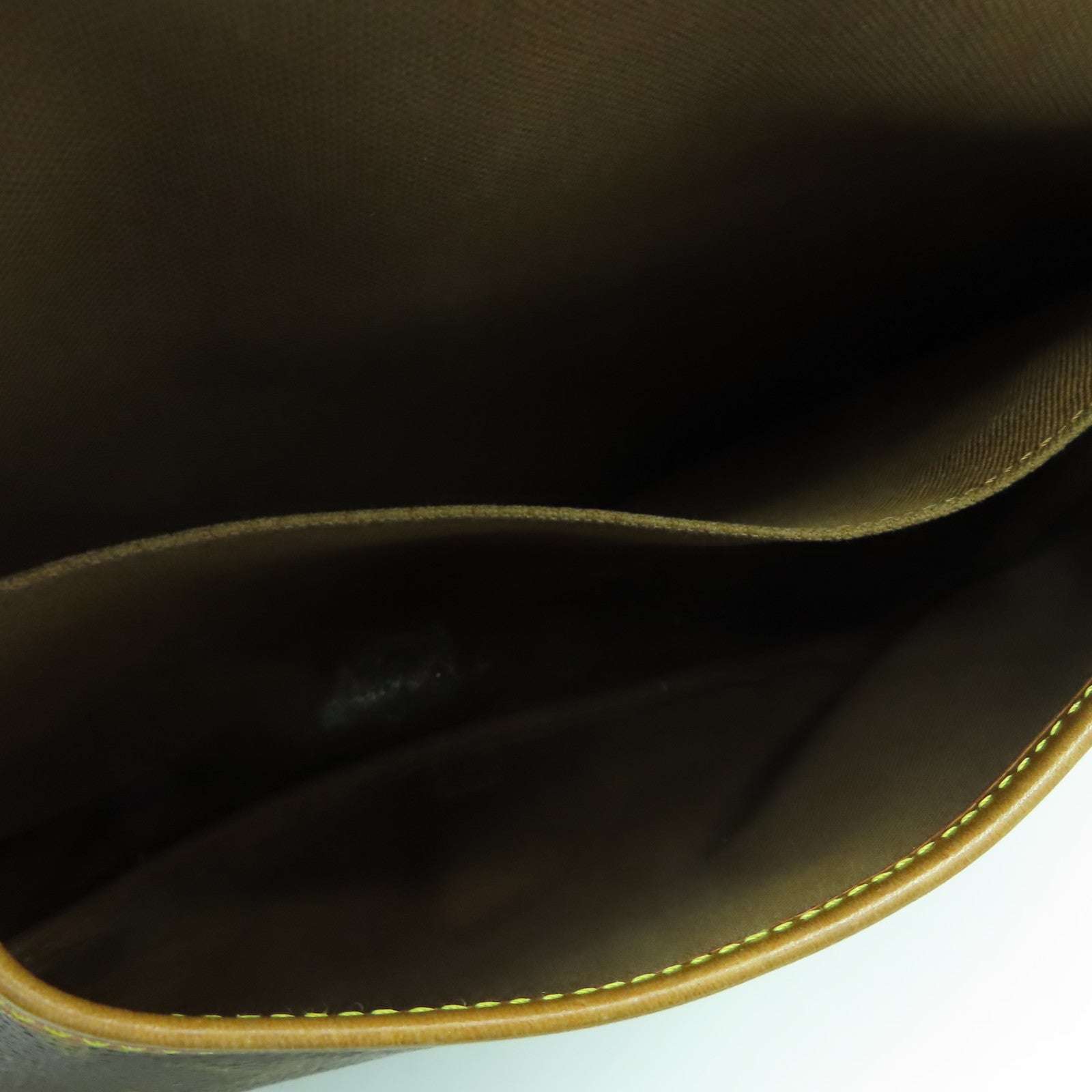LOUIS VUITTON Monogram Saumur 30金扣肩背袋啡色