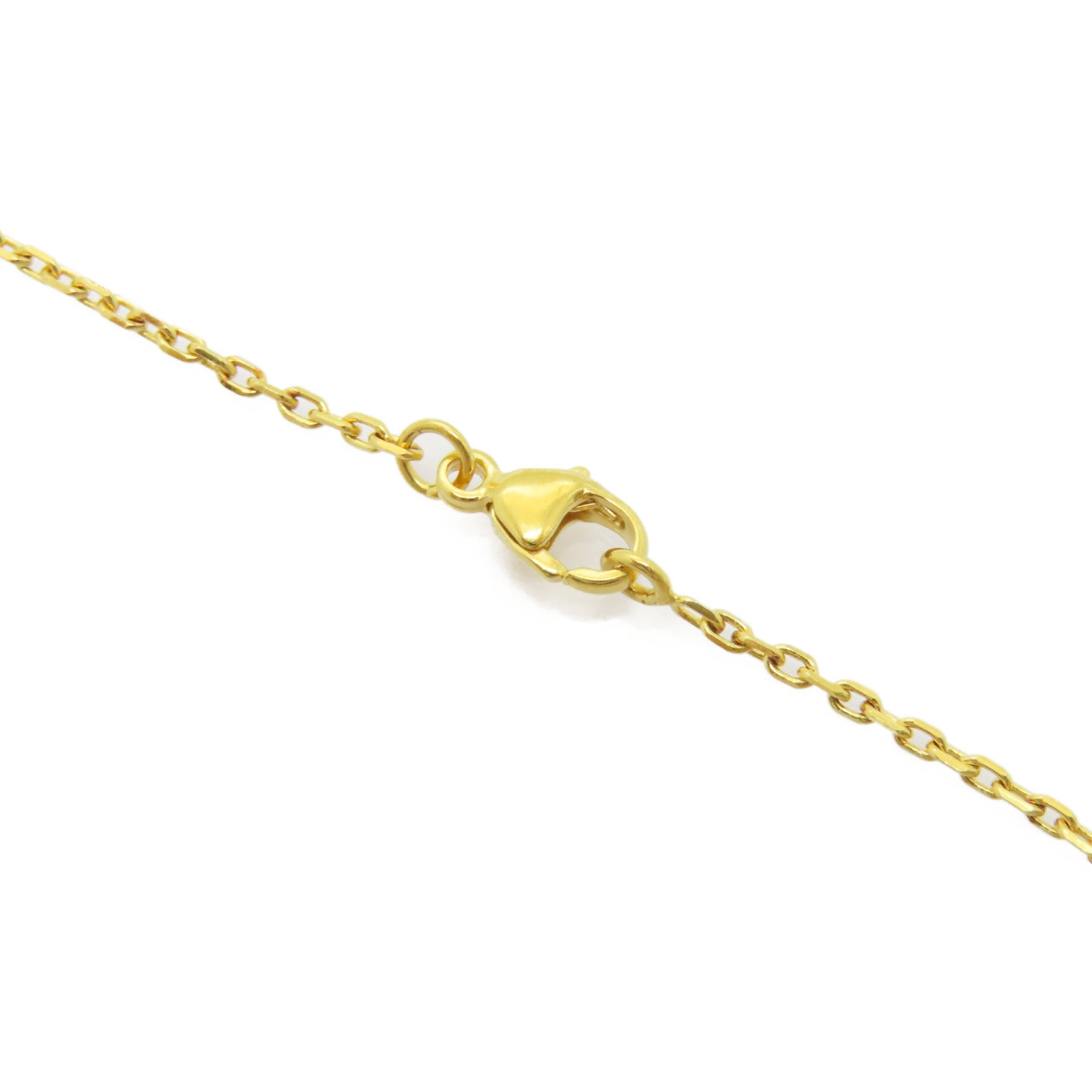 HERMES 金屬Mini Pop H Necklace項鍊粉紅色/金色