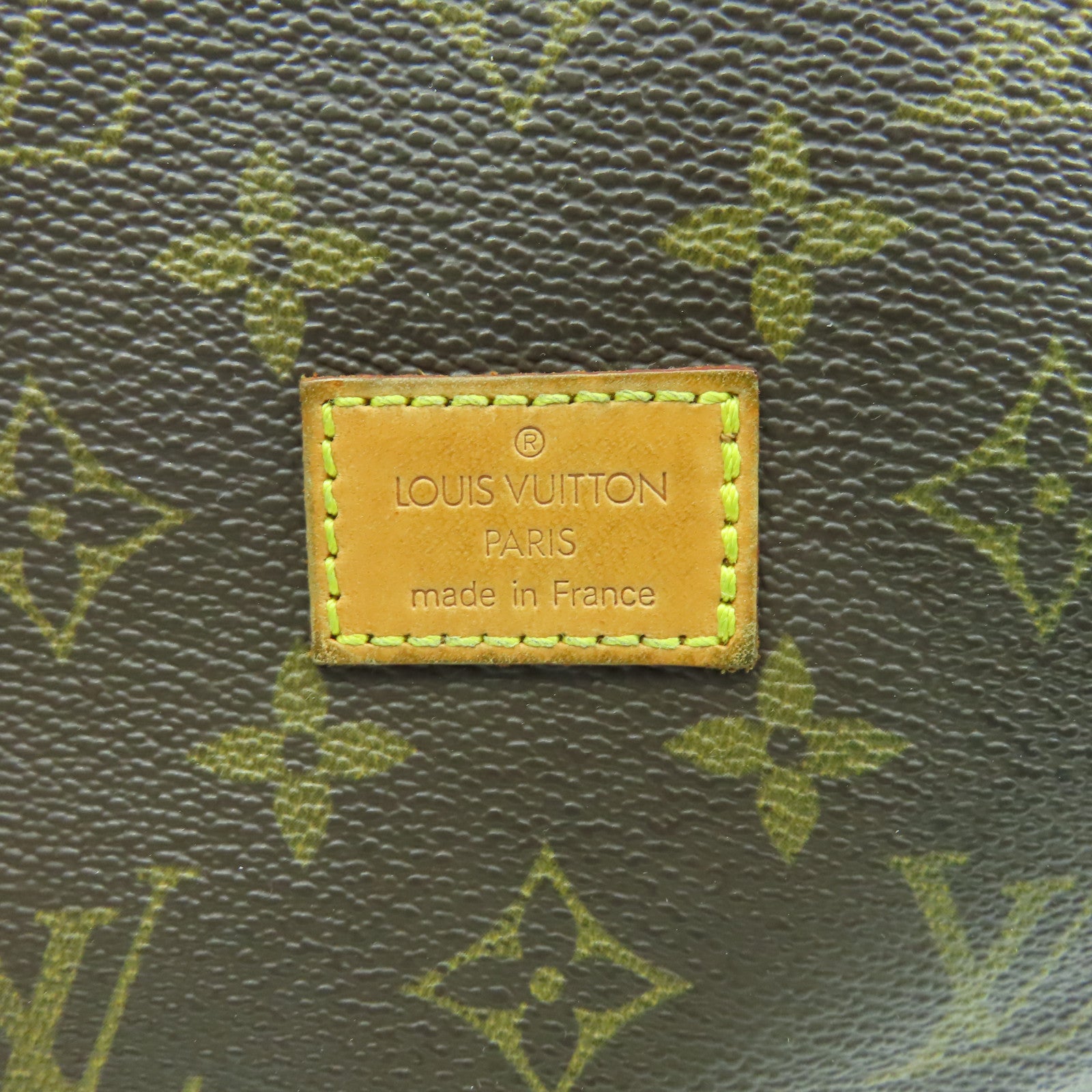 LOUIS VUITTON Monogram Saumur 30金扣肩背袋啡色