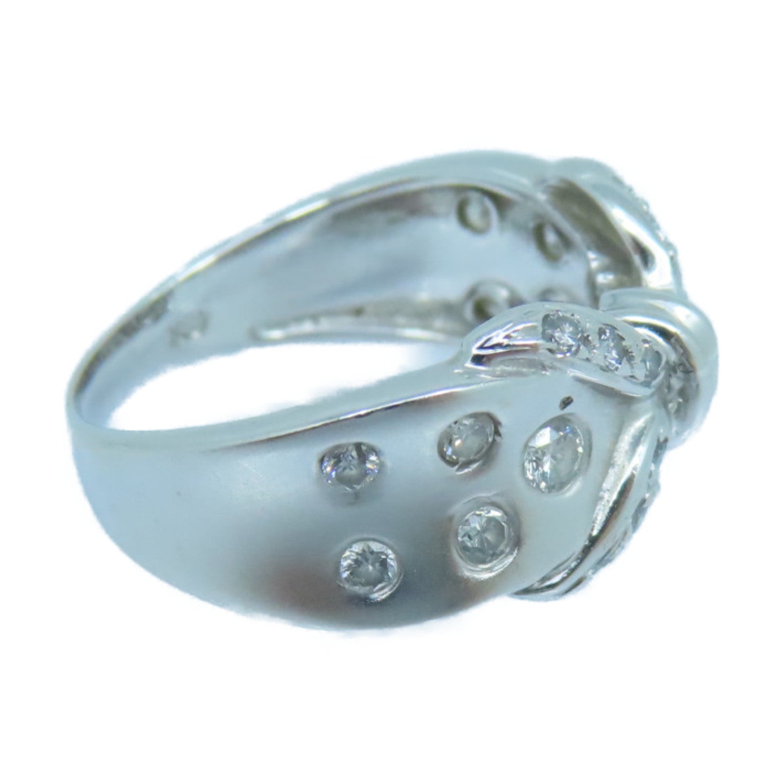 JEWELRY 18K白金Diamond Ring钻石戒指US#5