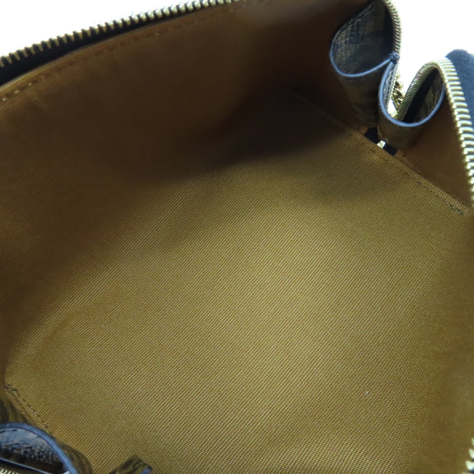 CELINE Triomphe帆布Chain Shoulder Bag金扣鏈帶肩背袋啡色