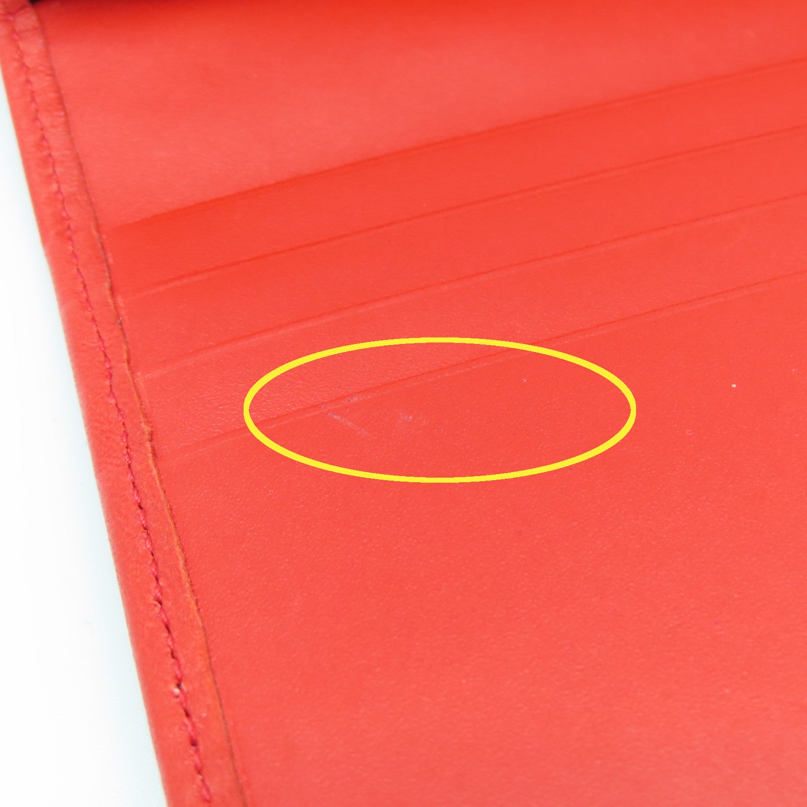 LOEWE 羊皮皮革Long Wallet金扣长钱包红色/蓝色