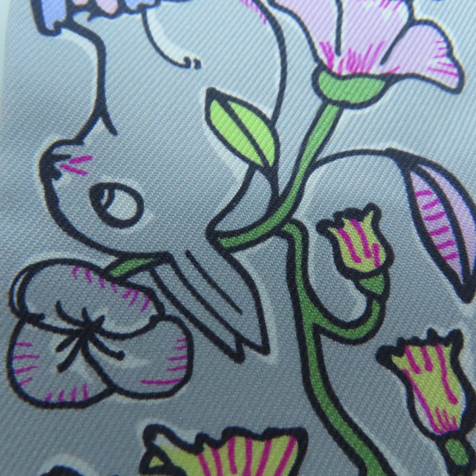 HERMES 【激減優惠】絲質Twilly Scarf絲巾藍色