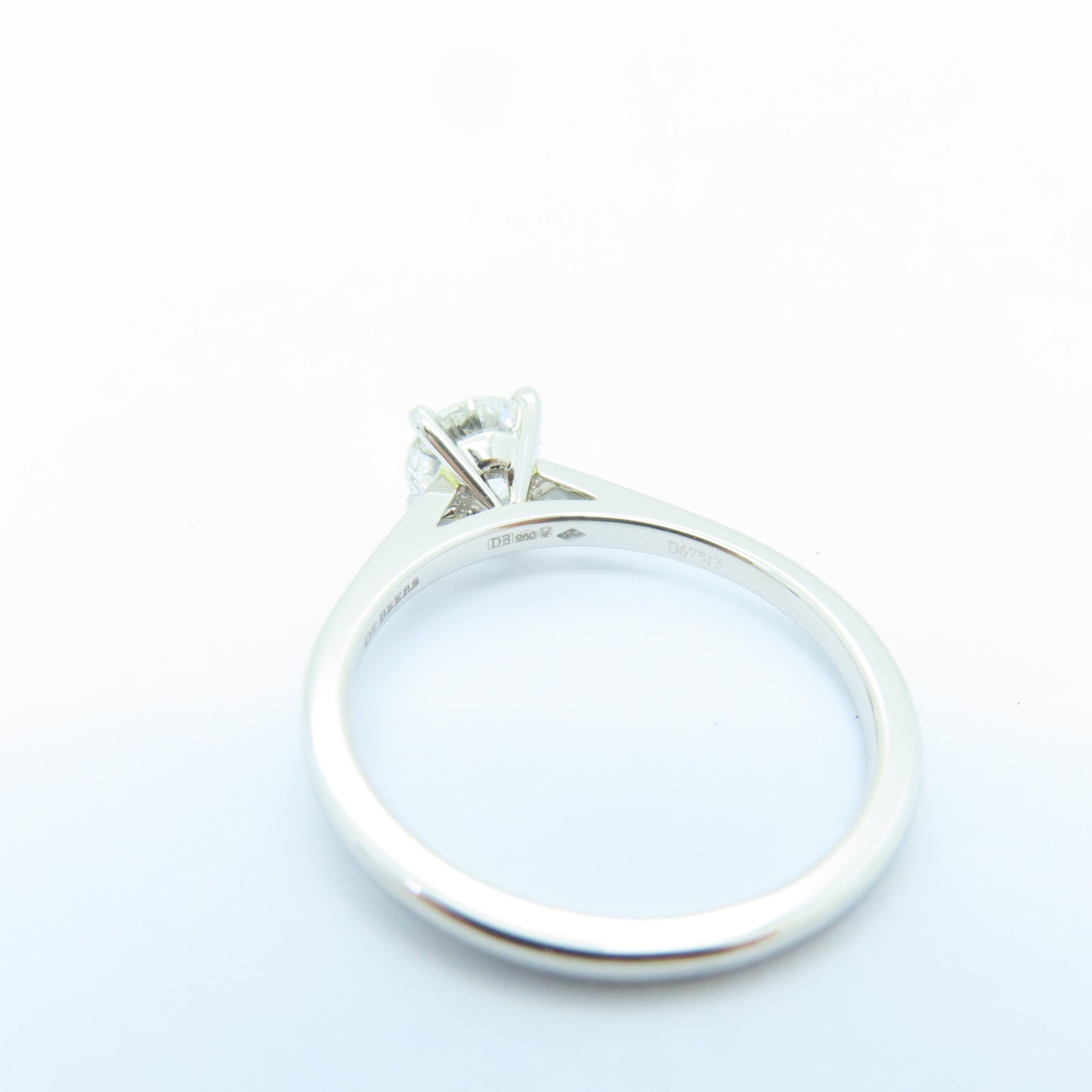 JEWELRY 18K白金Diamond Ring 0.81ct鑽石戒指US#7.5