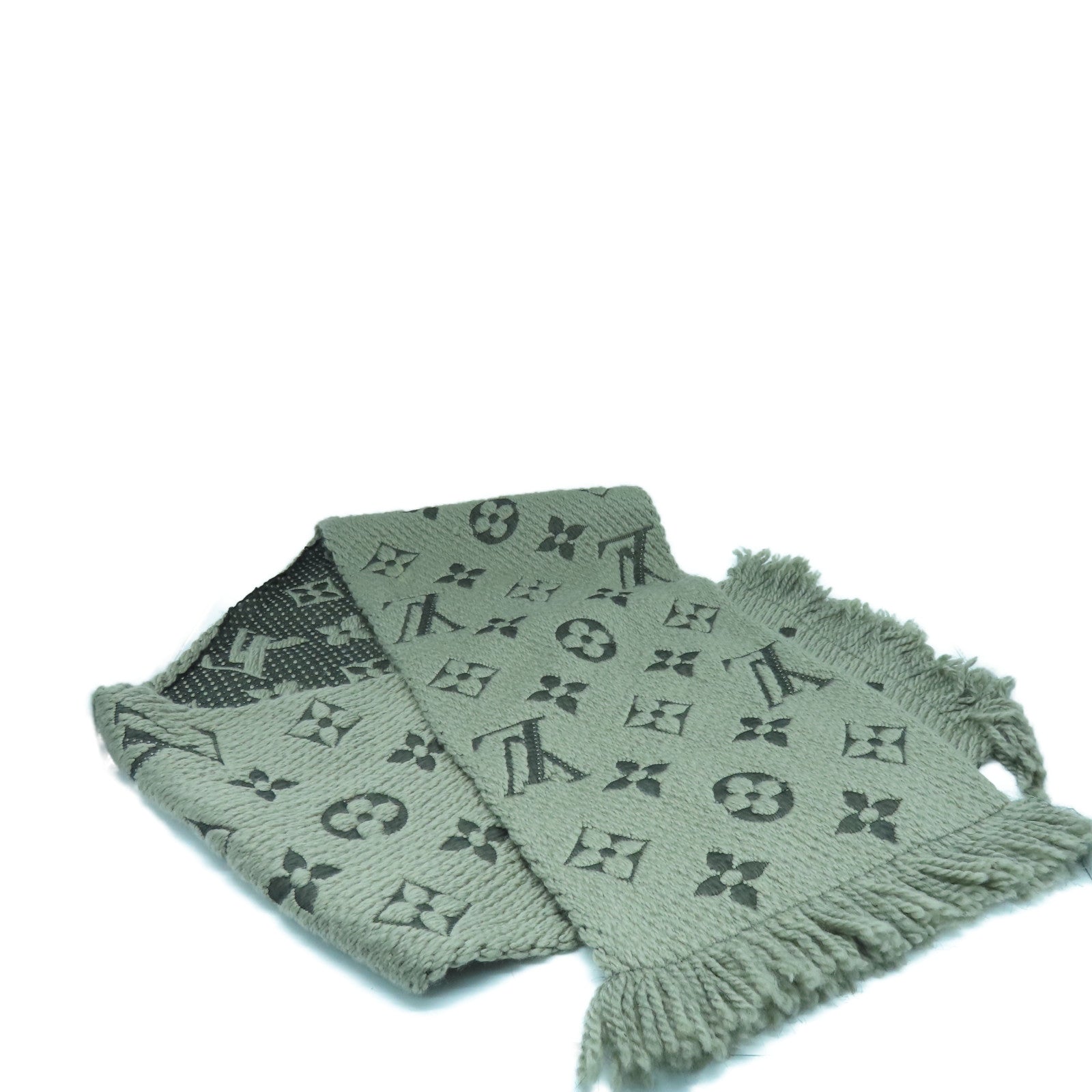 LOUIS VUITTON 羊毛Scarf丝巾灰色