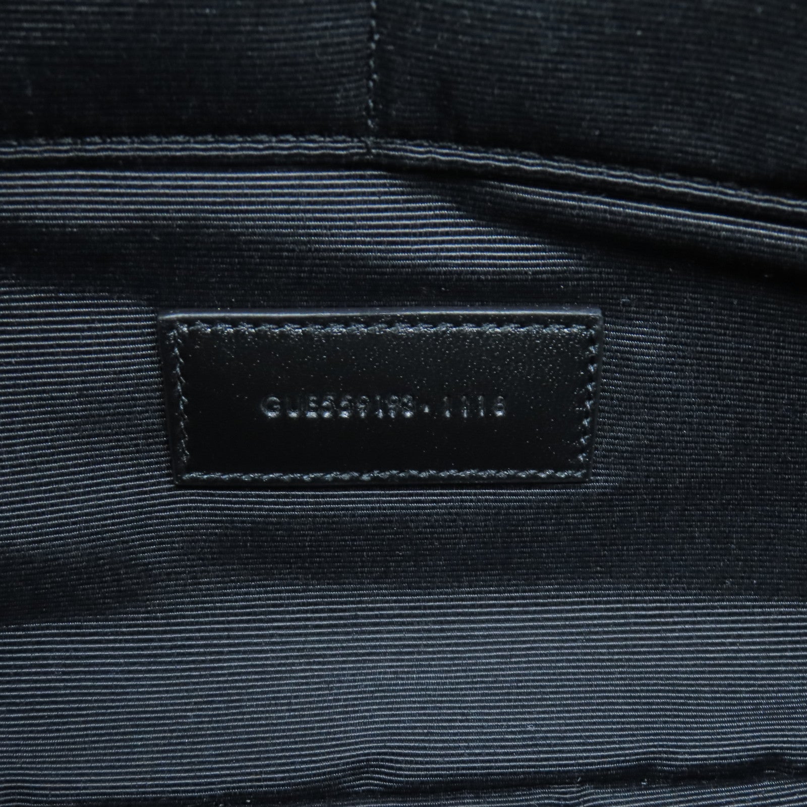 SAINT LAURENT 牛皮皮革Clutch Bag金扣手拿包黑色