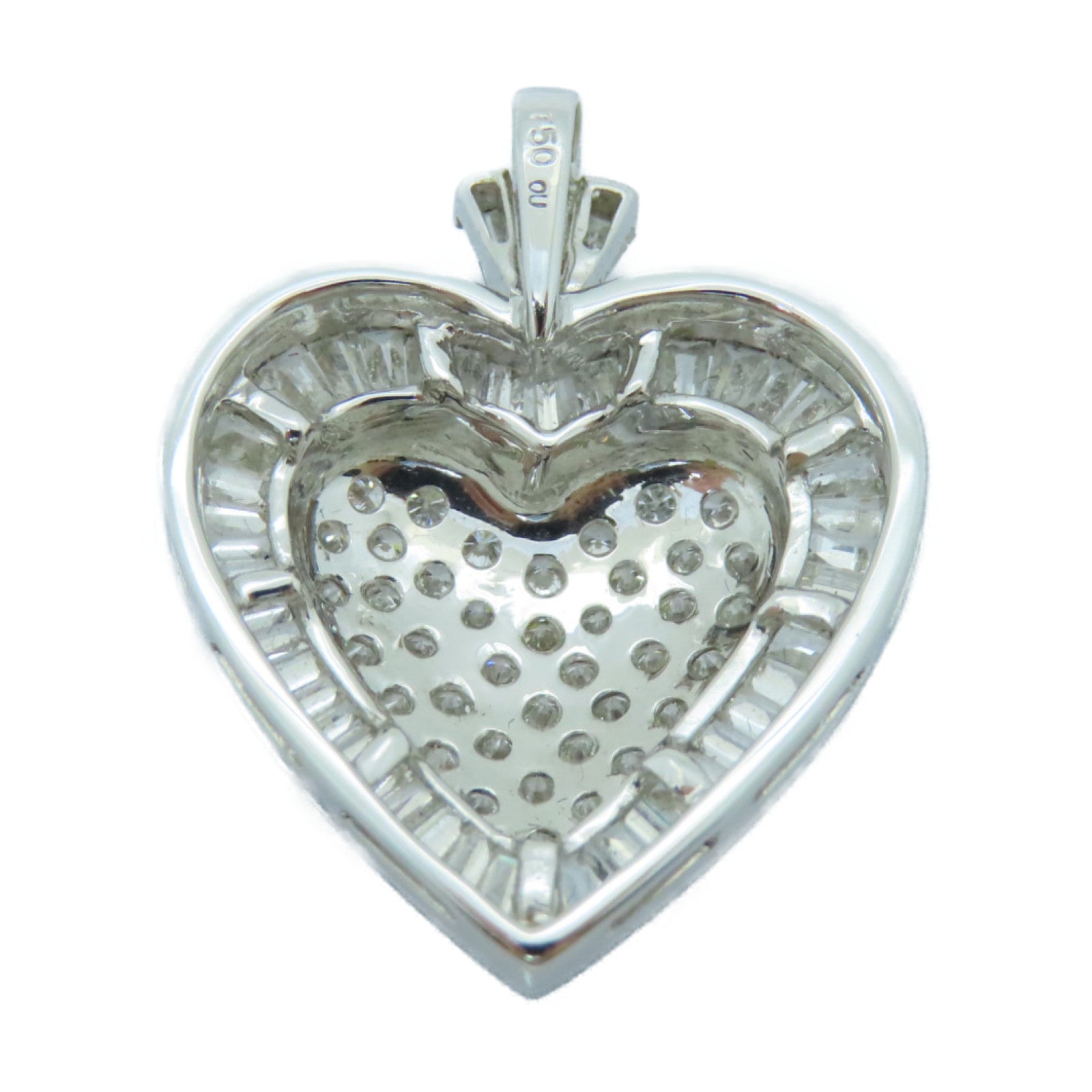 JEWELRY 【激減優惠】18K白金Diamond Pendant鑽石吊墜