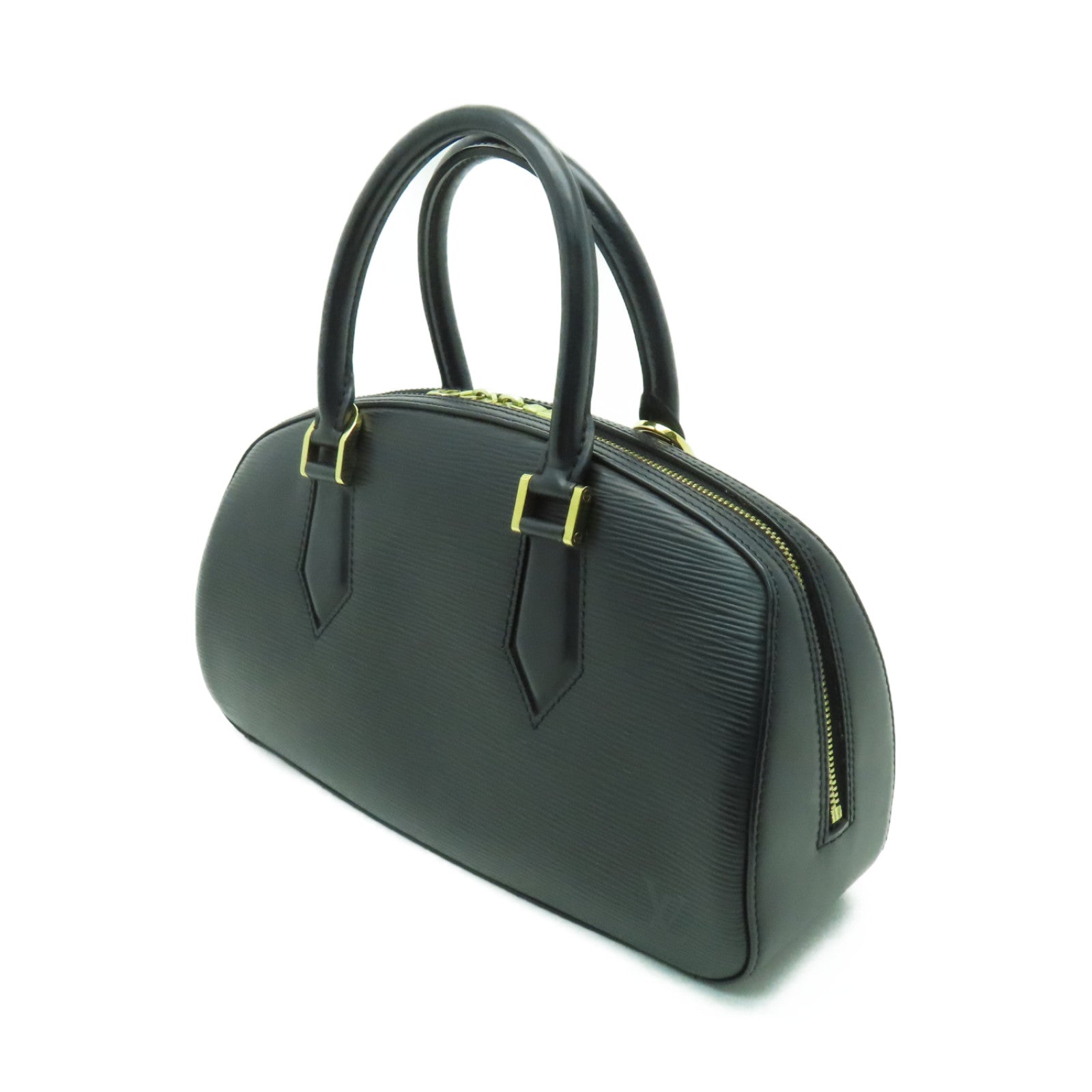 LOUIS VUITTON Epi Jasmin金扣手挽袋黒色