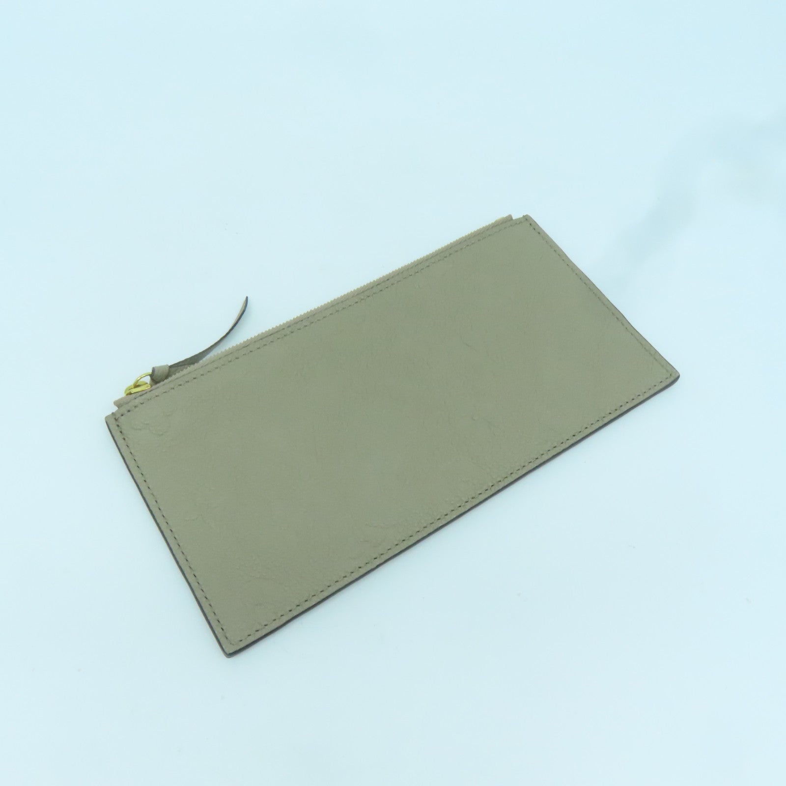 LOUIS VUITTON Monogram Empreinte Felicie Pochette金扣鏈帶肩背袋啡色