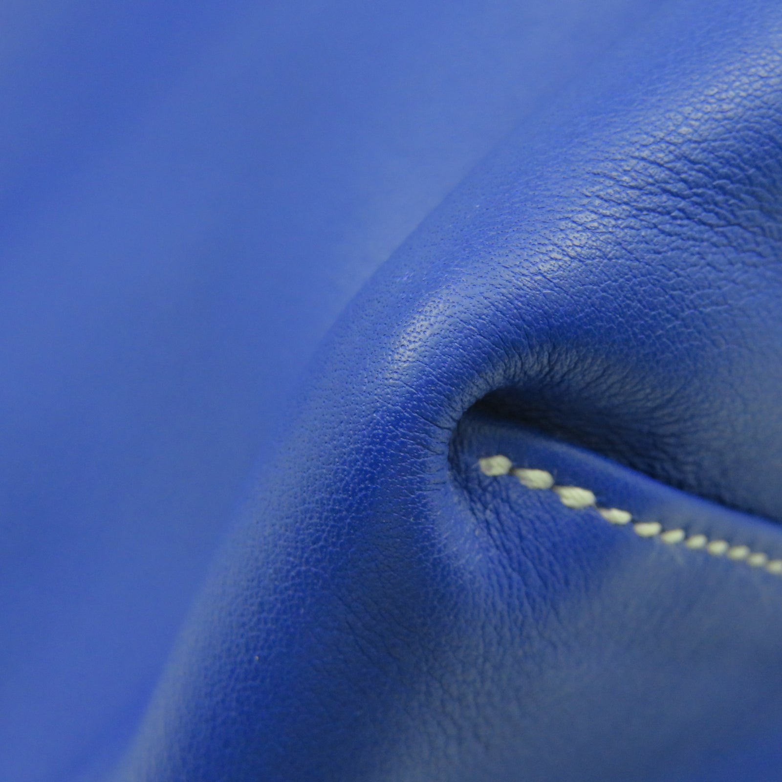 HERMES [Sharp Discount] Swift Leather Double Sens 45 Shoulder Bag Lightning Blue/Magnolia Pink