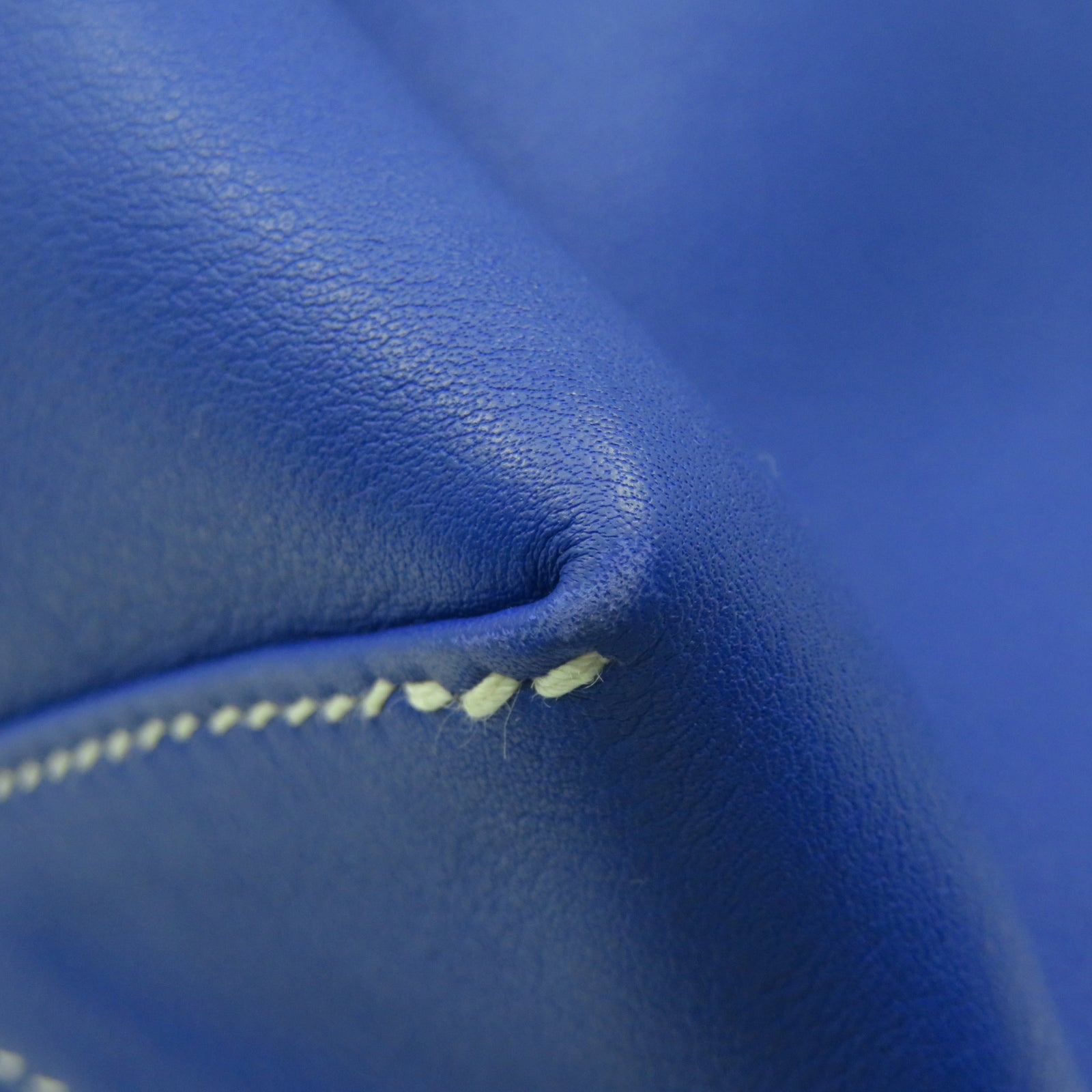 HERMES [Sharp Discount] Swift Leather Double Sens 45 Shoulder Bag Lightning Blue/Magnolia Pink
