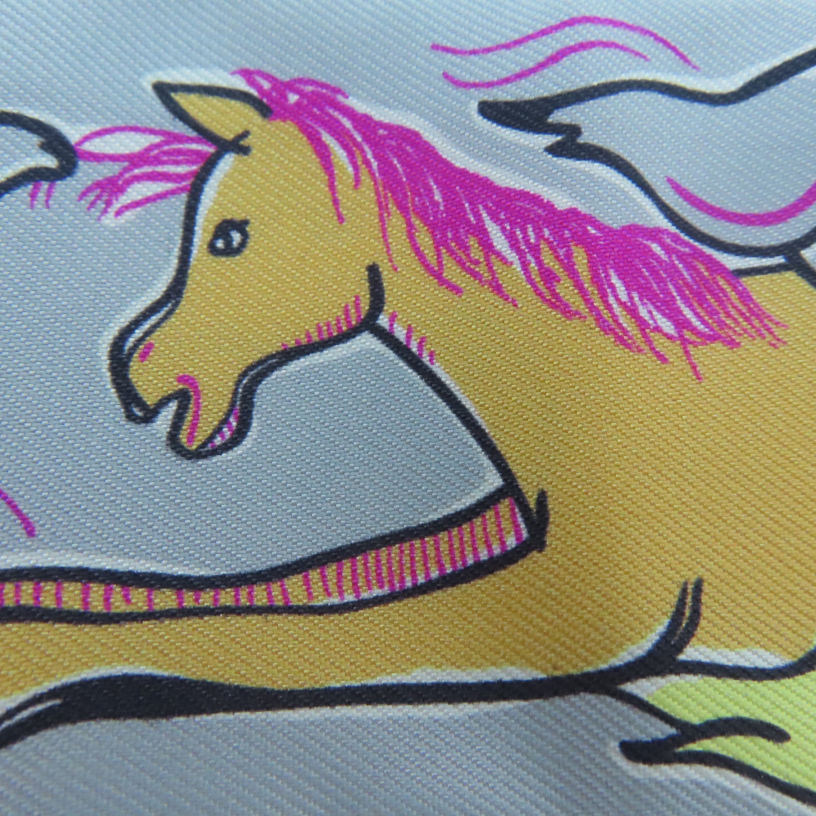 HERMES 【激減優惠】絲質Twilly Scarf絲巾藍色