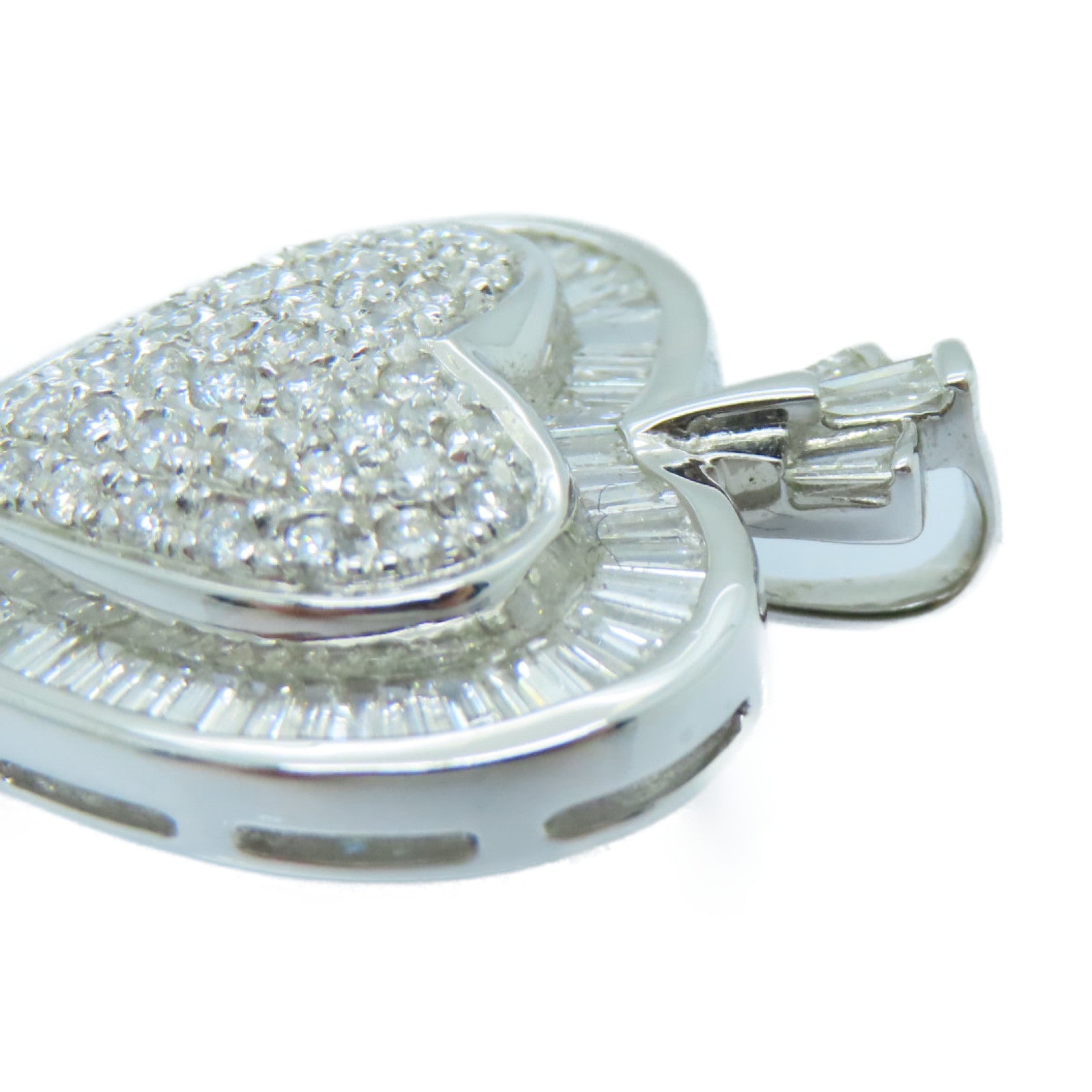 JEWELRY 【激減優惠】18K白金Diamond Pendant鑽石吊墜