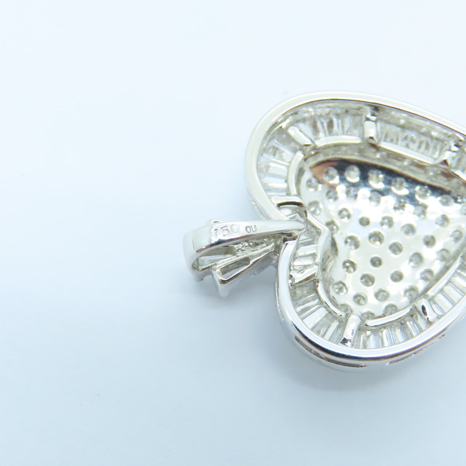 JEWELRY 【激減優惠】18K白金Diamond Pendant鑽石吊墜
