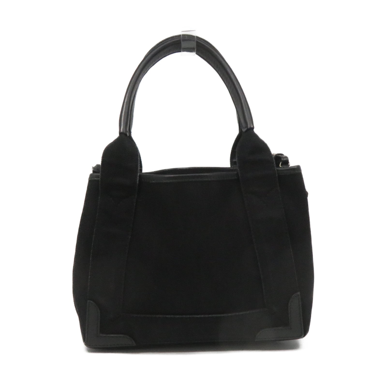 BALENCIAGA 帆布Cabas XS Bag手挽肩背两用袋黑色