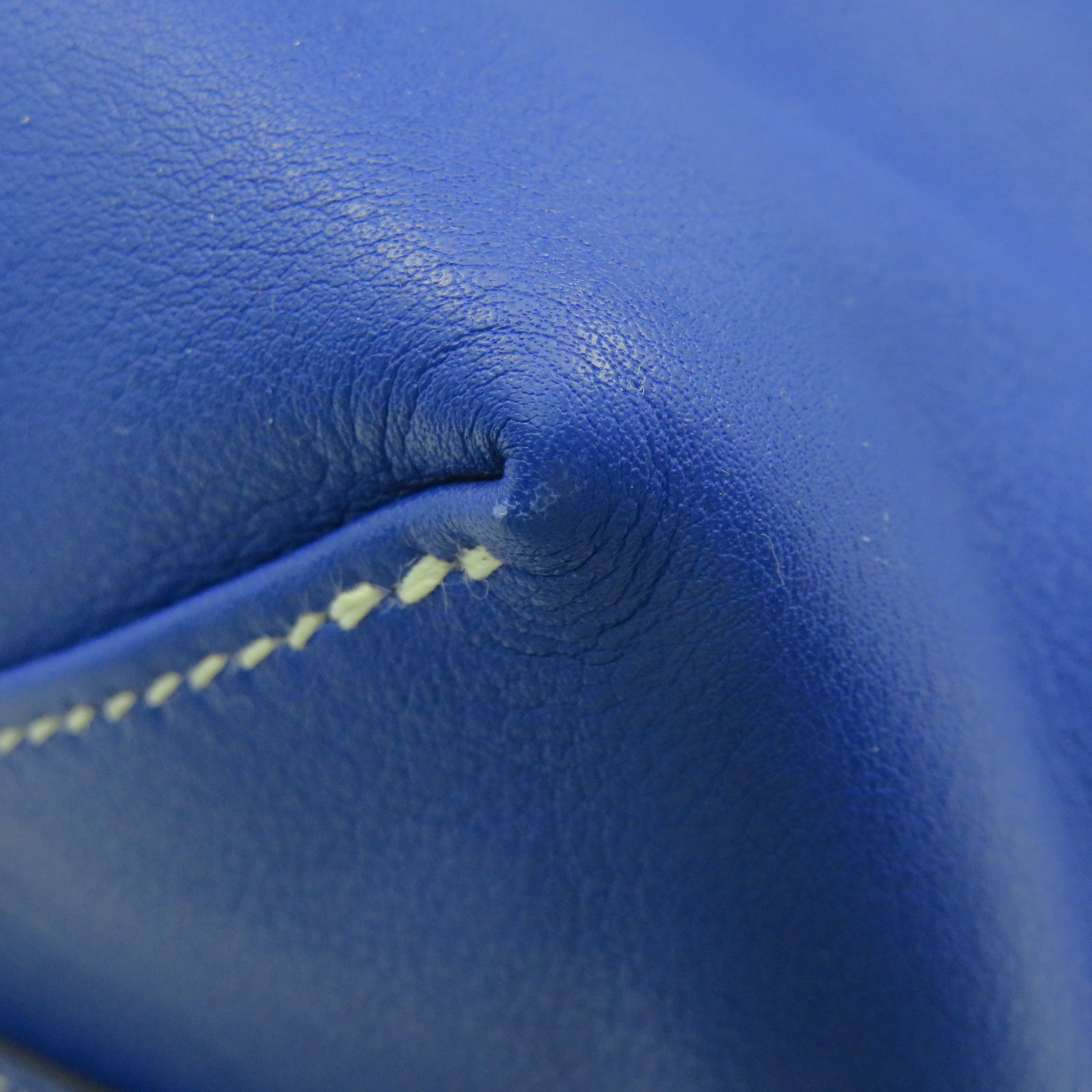 HERMES [Sharp Discount] Swift Leather Double Sens 45 Shoulder Bag Lightning Blue/Magnolia Pink