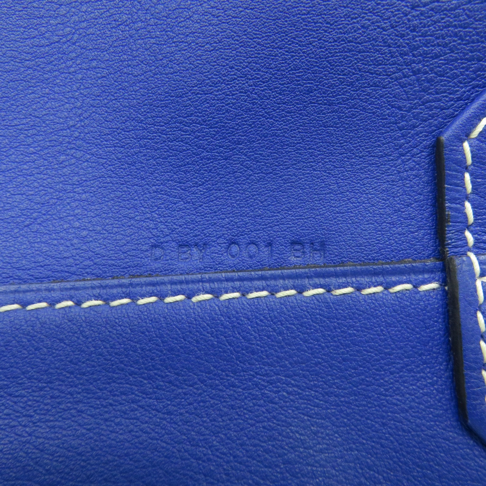 HERMES [Sharp Discount] Swift Leather Double Sens 45 Shoulder Bag Lightning Blue/Magnolia Pink