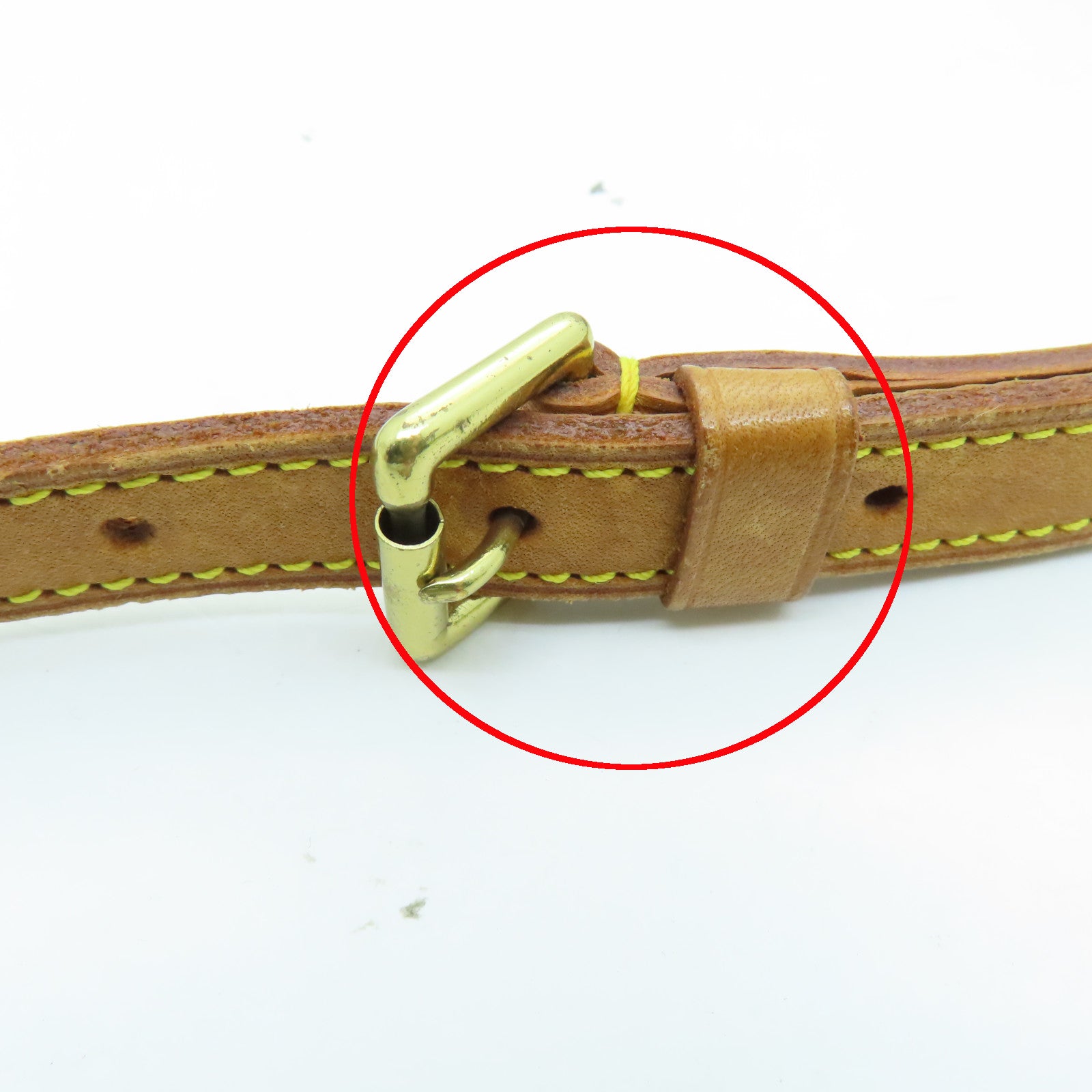 LOUIS VUITTON Monogram Tambourine金扣肩背袋棕色