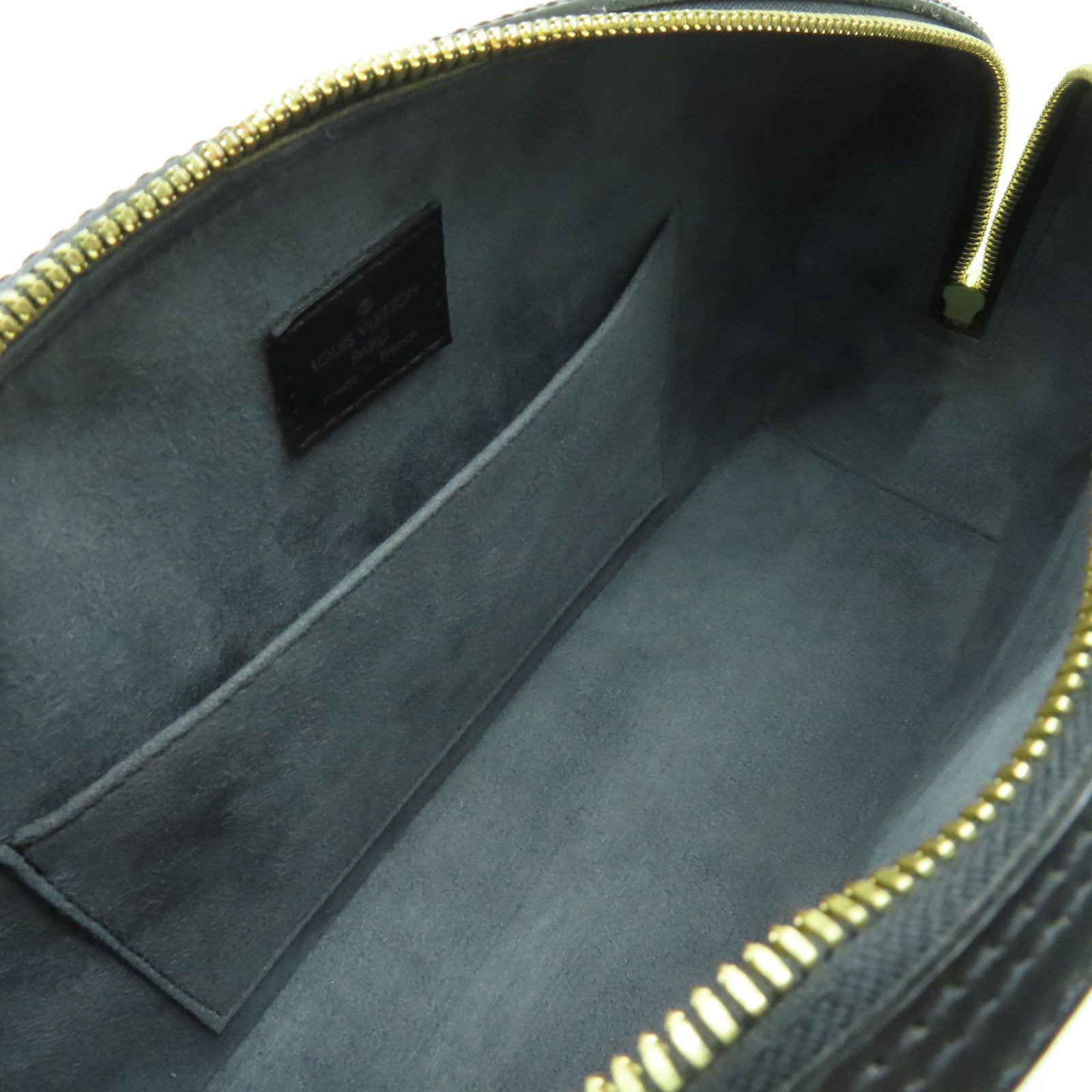 LOUIS VUITTON Epi Jasmin金扣手挽袋黒色