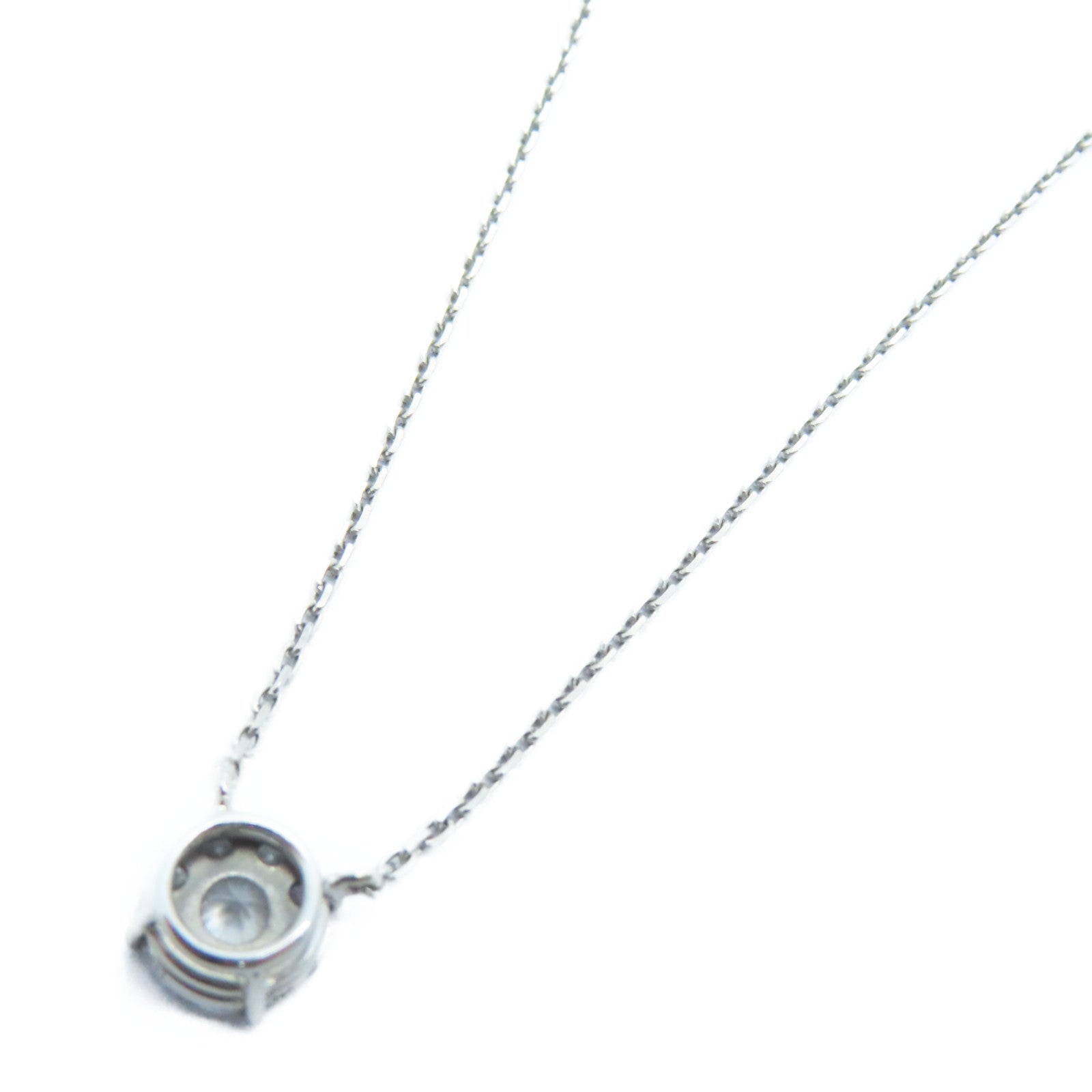 JEWELRY 18K白金Diamond Necklace 0.34ct钻石项链