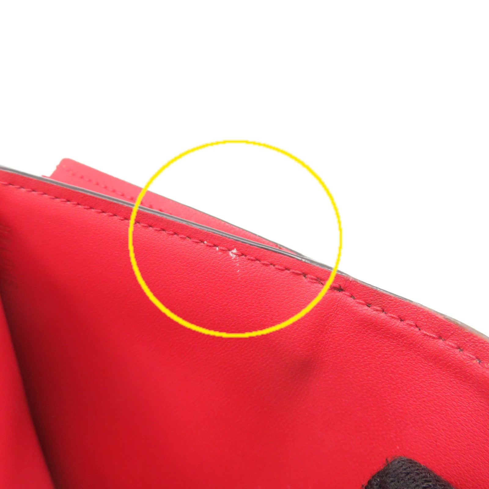 LOUIS VUITTON Monogram Flower Short Wallet金扣短錢包啡色/紅色