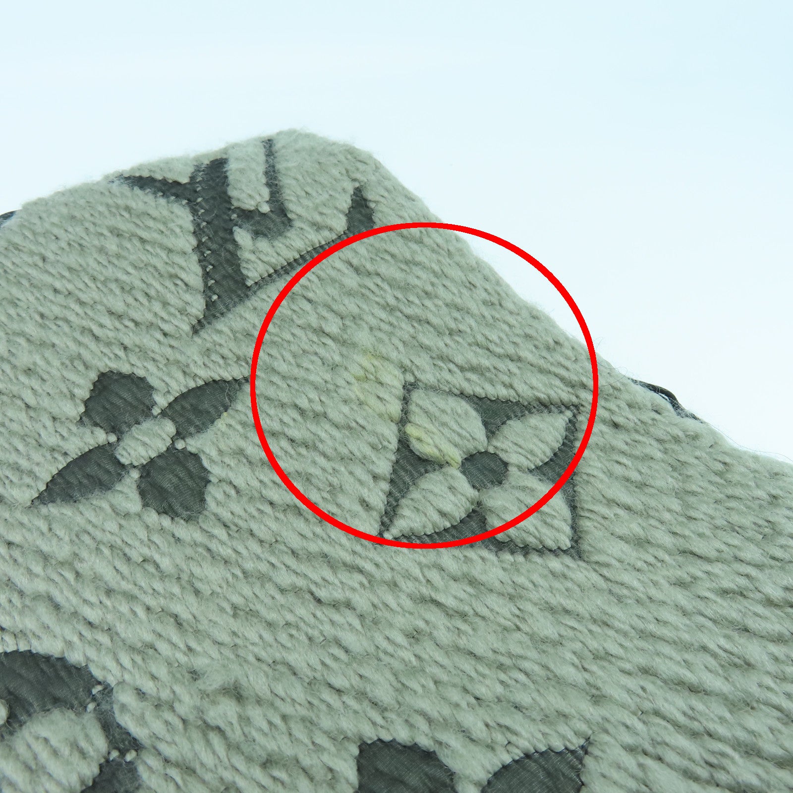 LOUIS VUITTON 羊毛Scarf丝巾灰色