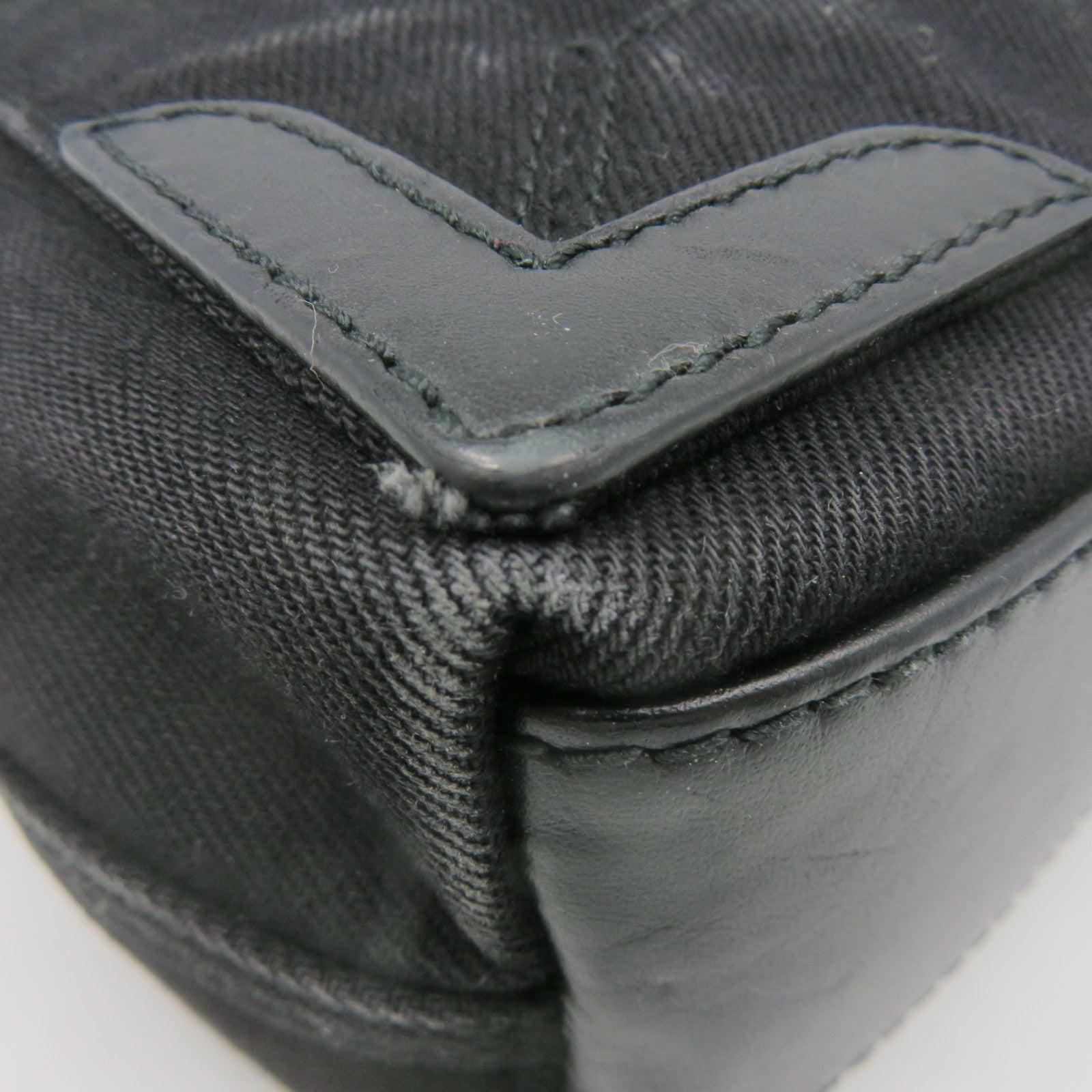BALENCIAGA 帆布Cabas XS Bag手挽肩背两用袋黑色