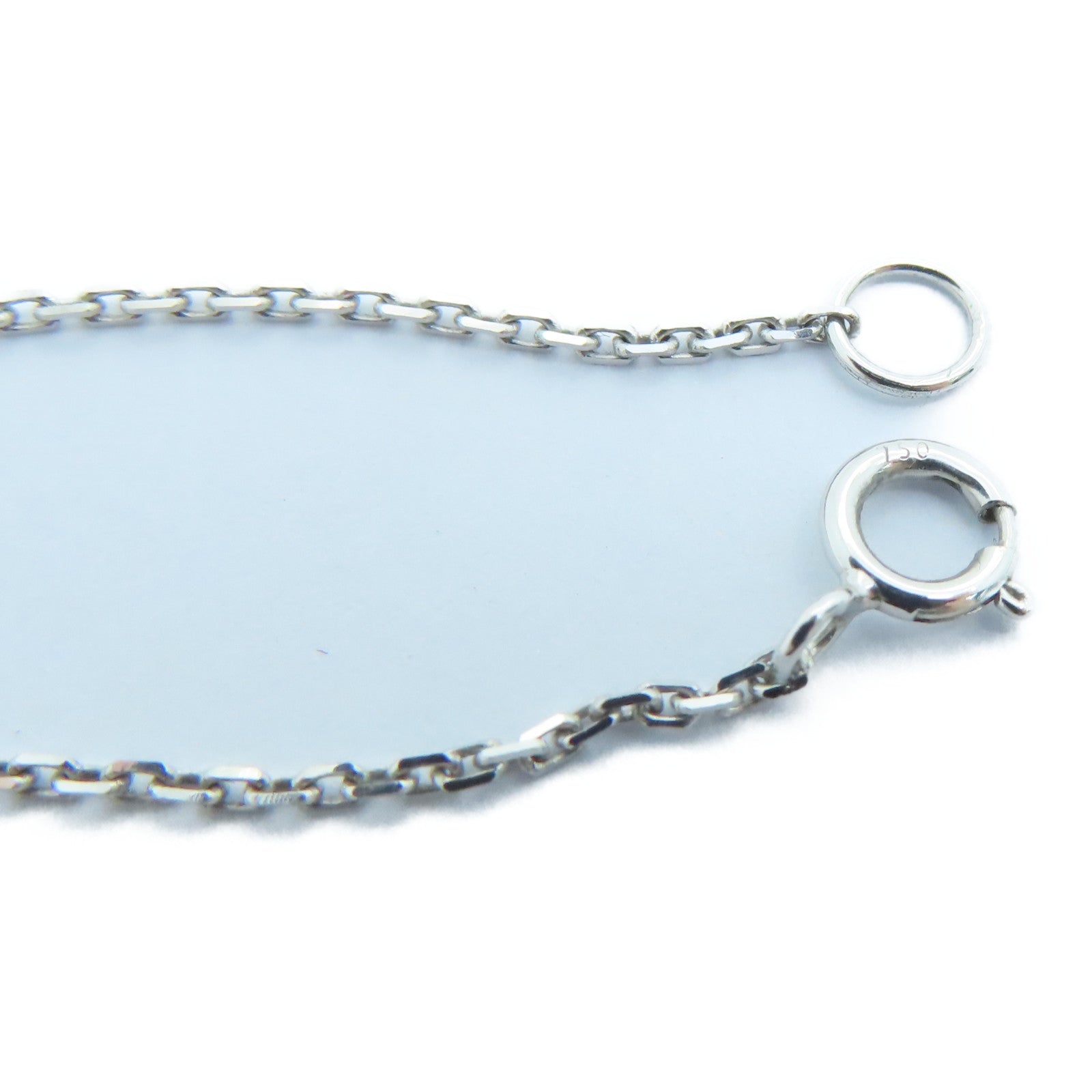 JEWELRY 18K白金Diamond Necklace 0.34ct钻石项链