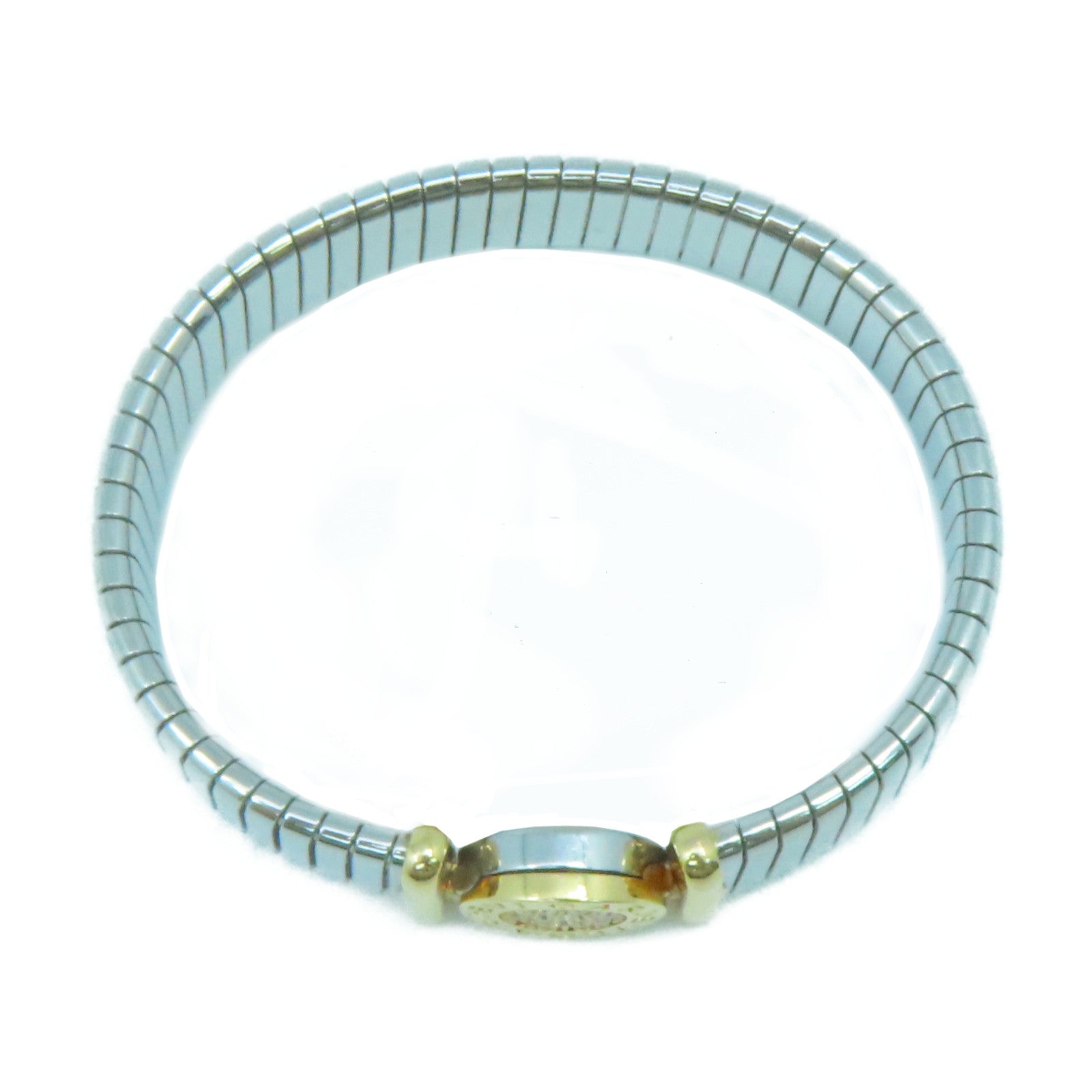 BVLGARI 18K/不鏽鋼Bvlgari Bracelet金扣手鐲金色/銀色