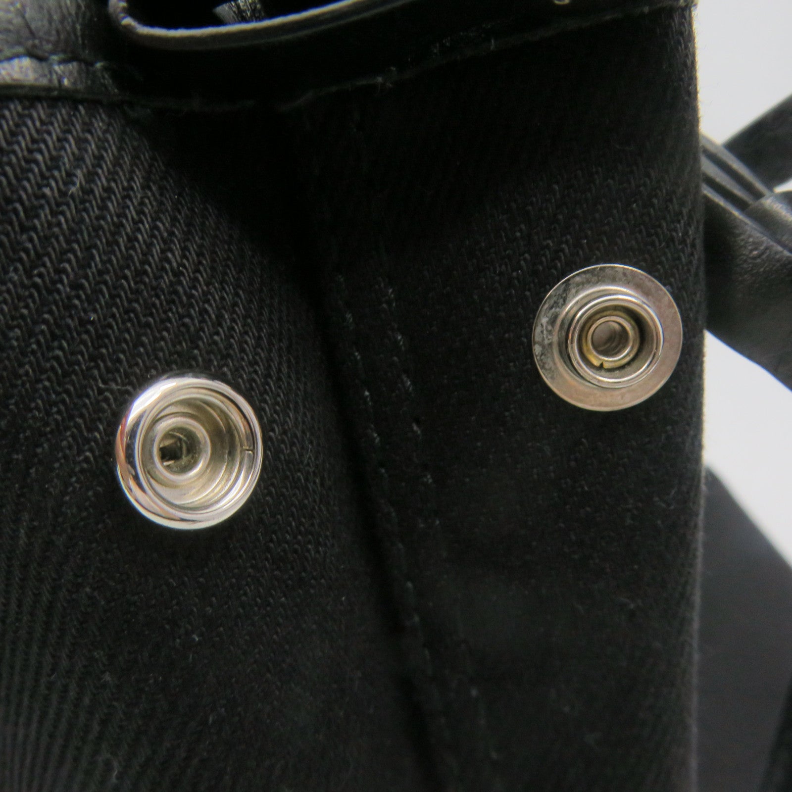 BALENCIAGA 帆布Cabas XS Bag手挽肩背两用袋黑色