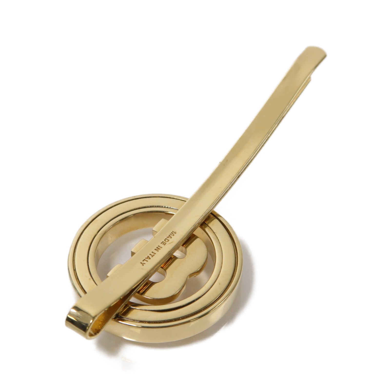 Miu Miu 金屬Hair Clip髮夾金色