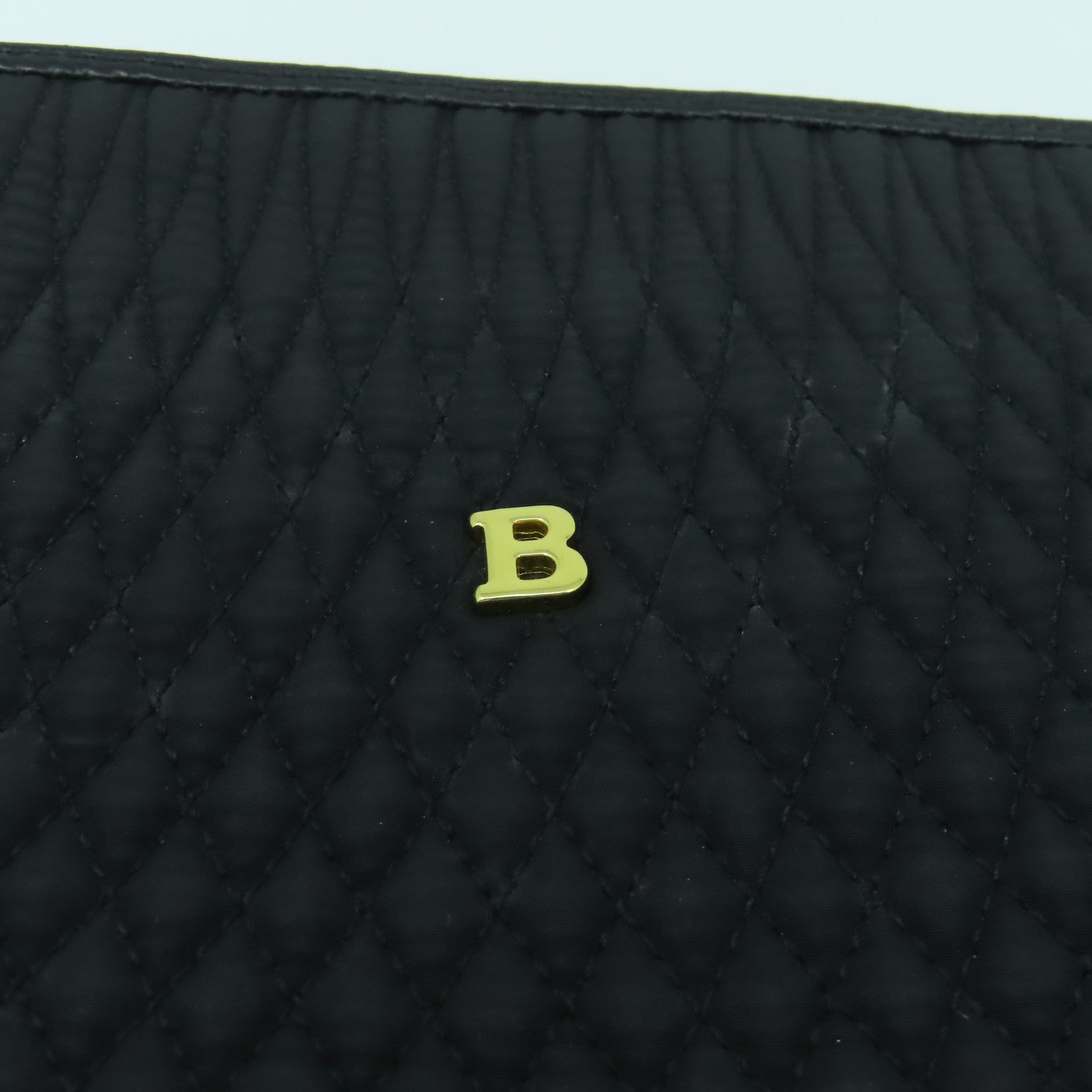 BALLY 帆布Shoulder Bag金扣肩背袋黑色